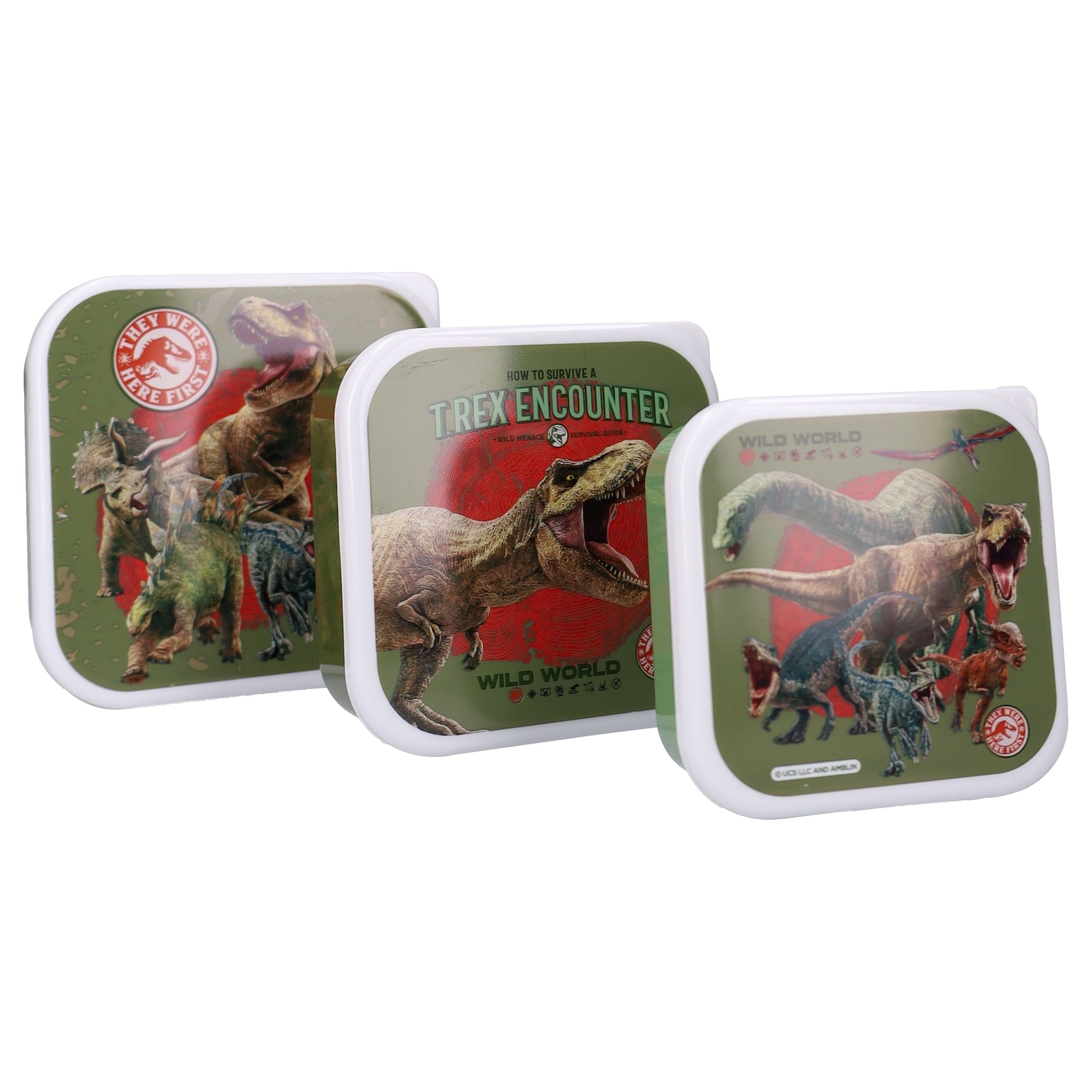 Vadobag Snack box (3in1) Jurassic World Fresh Bites Skoletilbehoer 586-01999