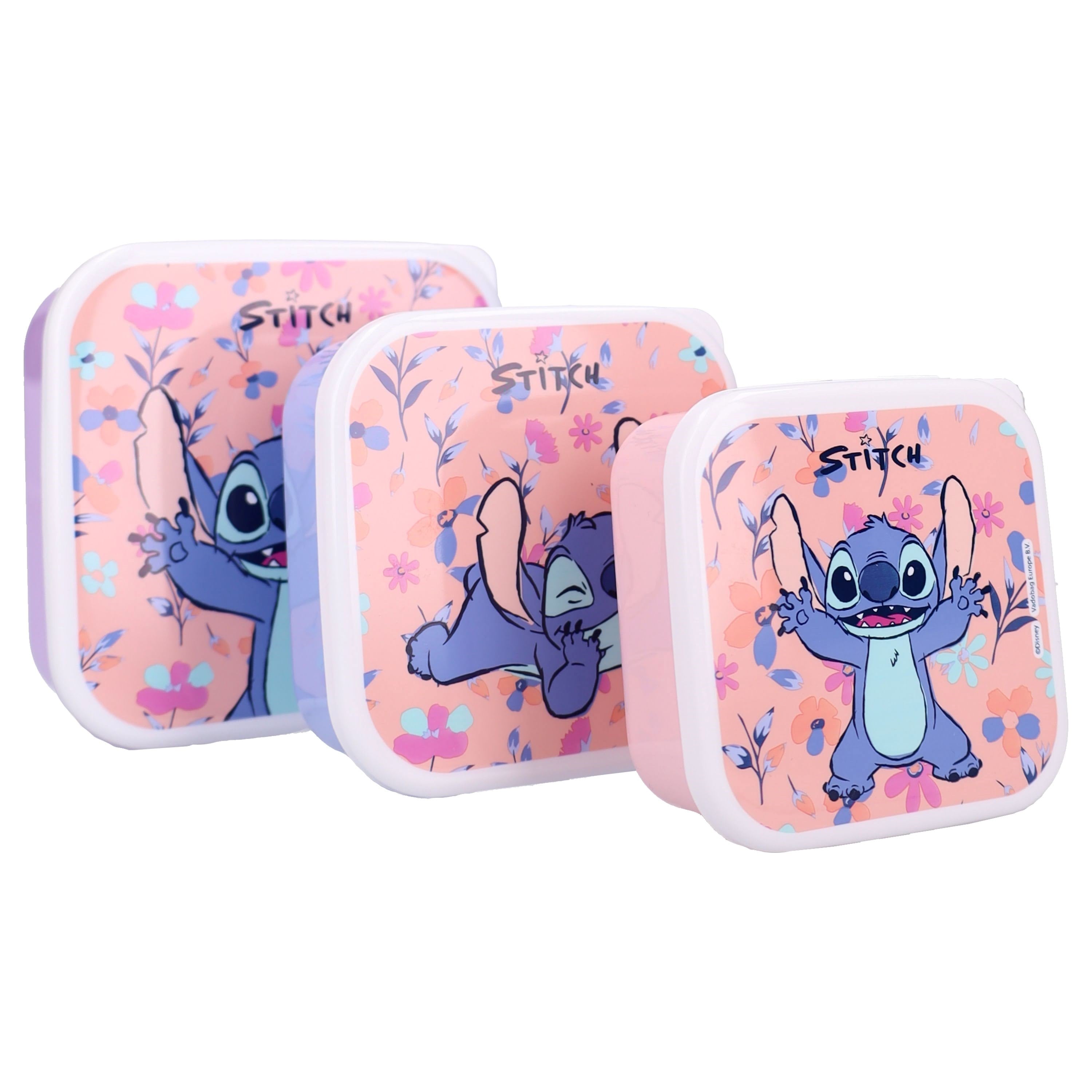 Vadobag Snack box (3in1) Stitch Fresh Bites Skoletilbehoer 795-01935