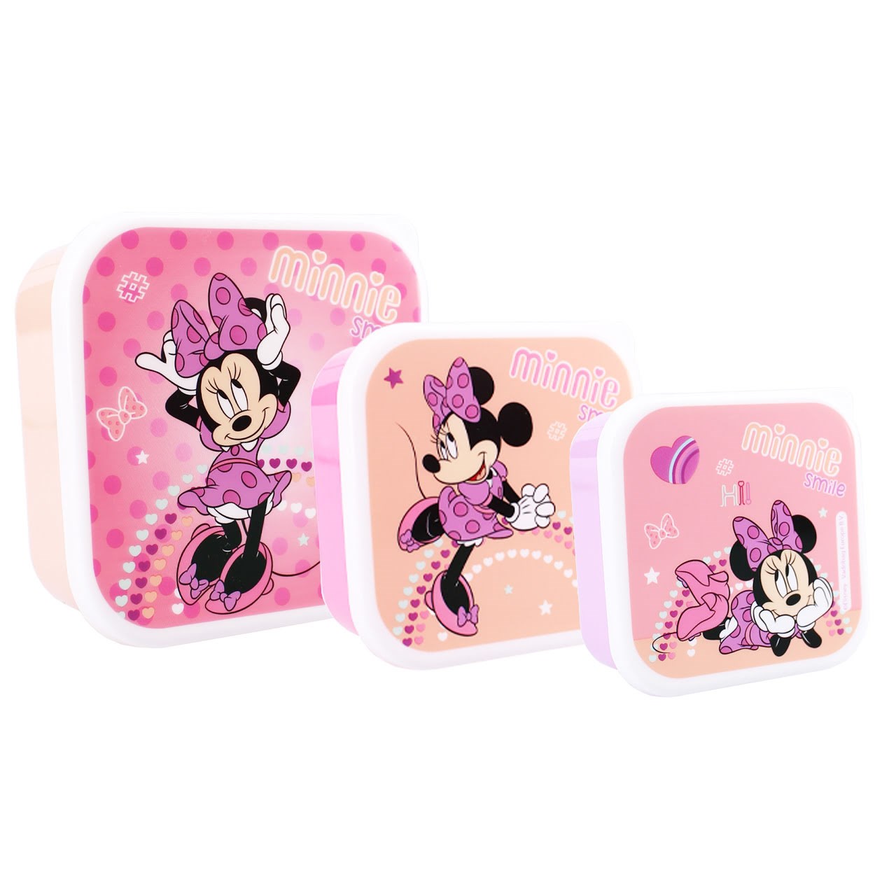 Vadobag Snack box (3in1) Minnie Mouse Fresh Bites Skoletilbehoer 799-00302