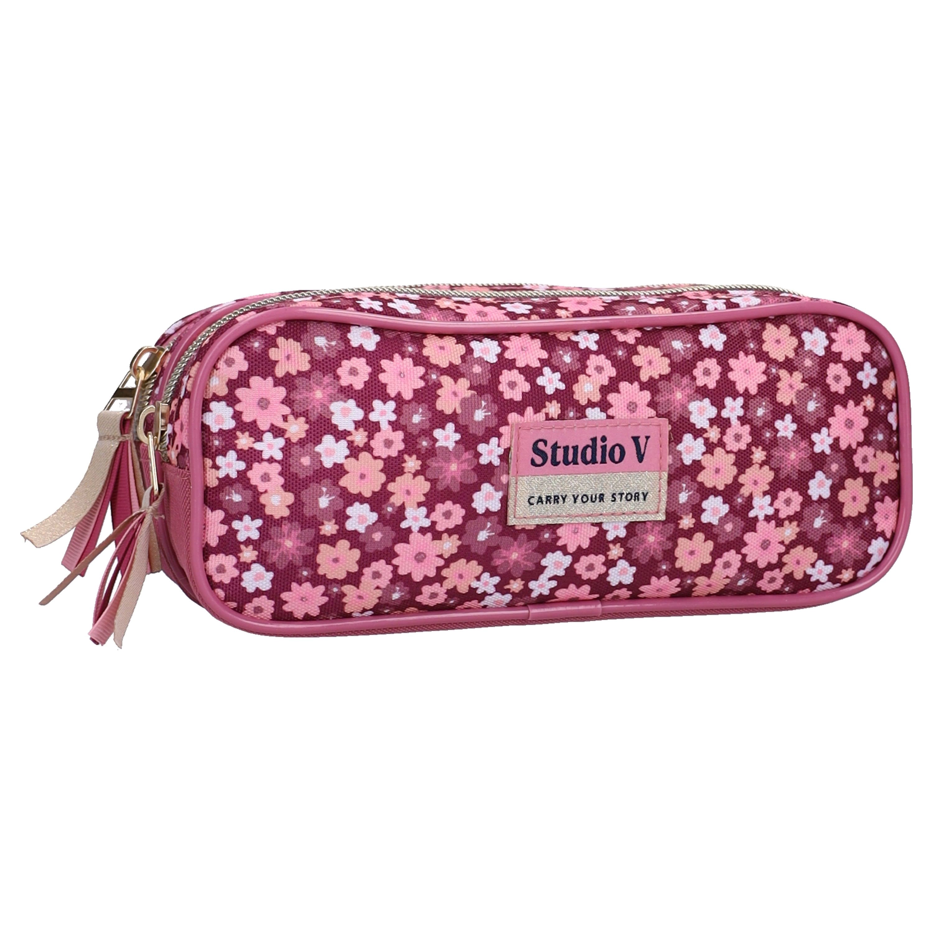 Vadobag Pencil case Studio V Wildflower Skoletilbehoer 215-01468