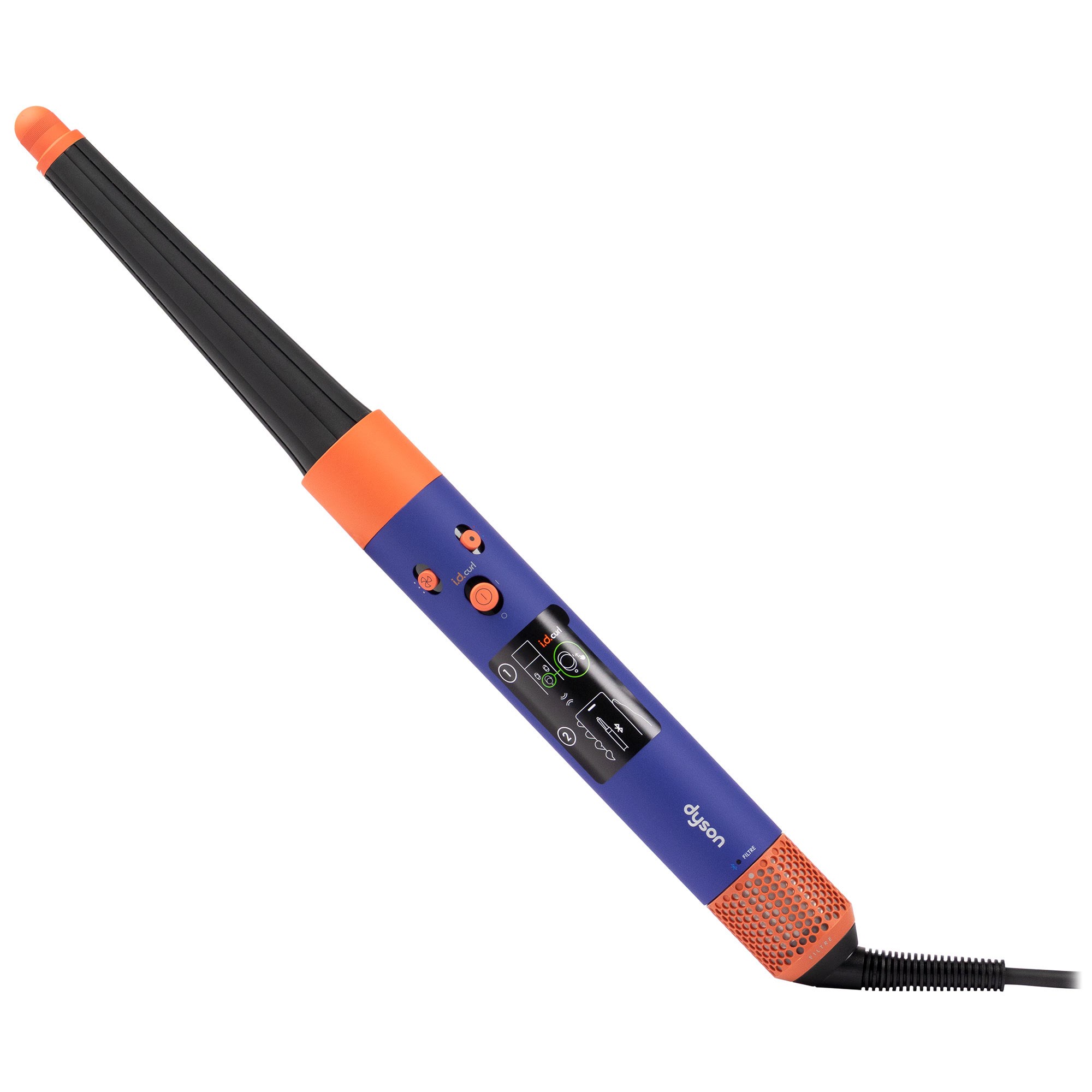Dyson Hårtørrer Airwrap i.d. Curly+Coily - 1300 W Hørtørrer Blå 533759-01