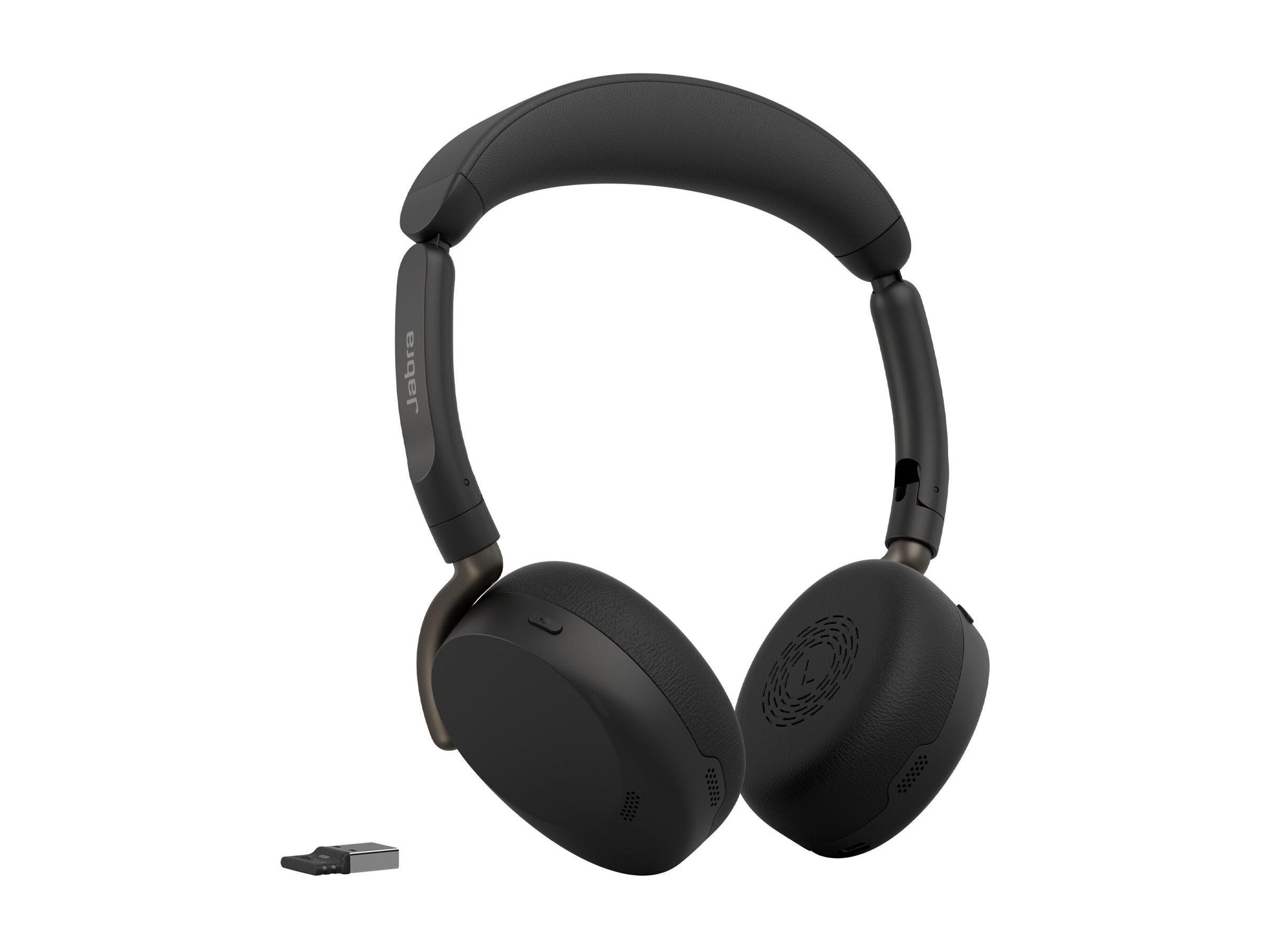 Jabra Evolve3 65 Flex UC - USB-A with Dongle - Black Hovedtelefoner Og Headset 36699-989-999