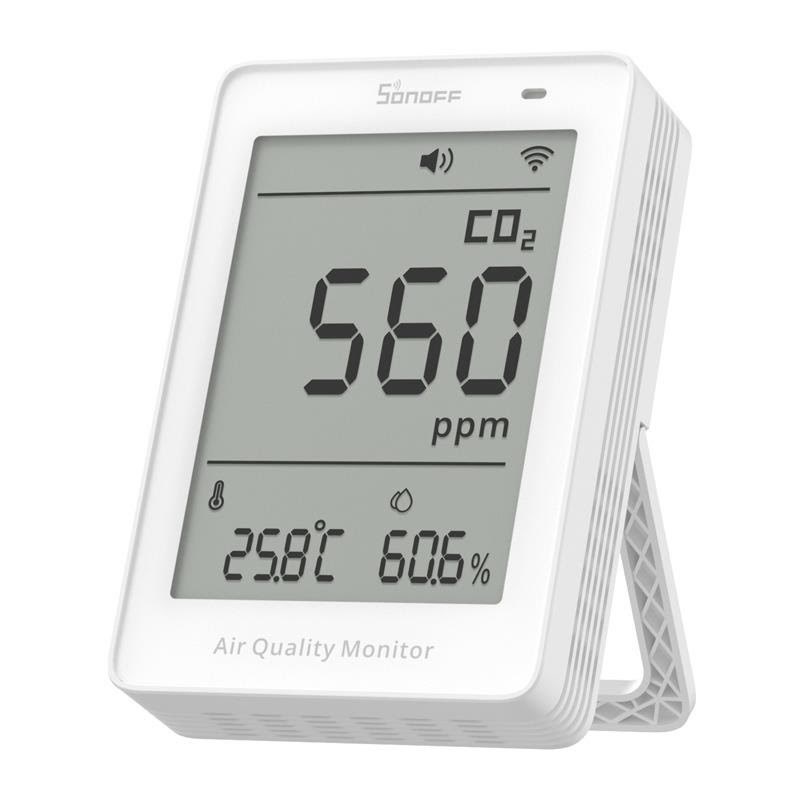 Sonoff AirGuard CO2 SAWF-08P WiFi LCD luftkvalitetsmåler Smart Home