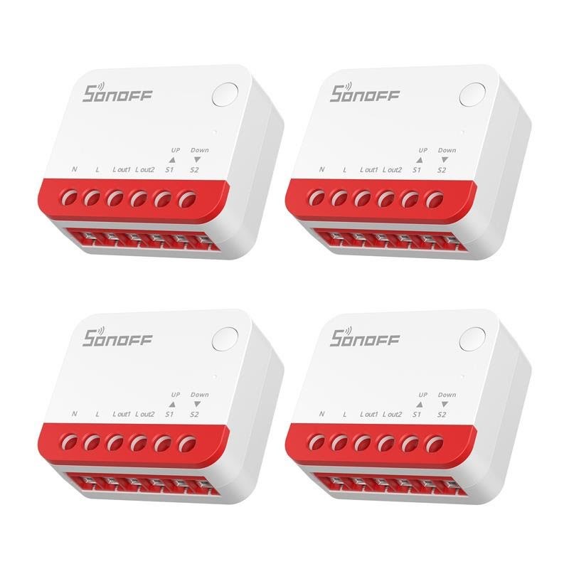 Sonoff Smart ZigBee rulleskoddekontakt MINI-ZBRBS (4pak) Smart Home MINI-ZBRBS 4PC