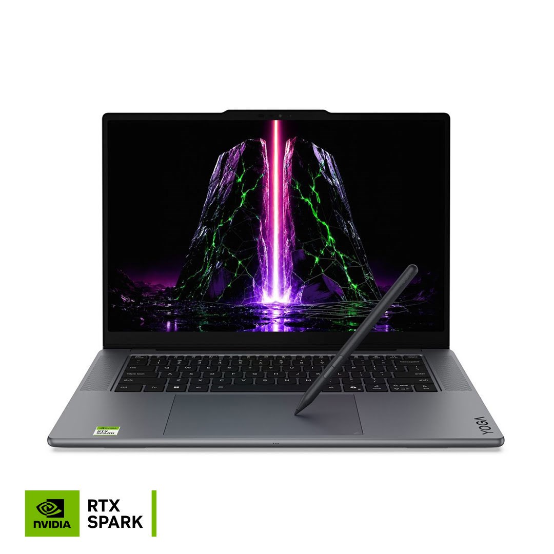 Lenovo Yoga Pro 9 15.3" OLED-Touch | NVIDIA RTX Spark N1X | 32GB | 1TB | Win 11 Pro Bærbar Grå 83SR002EMX