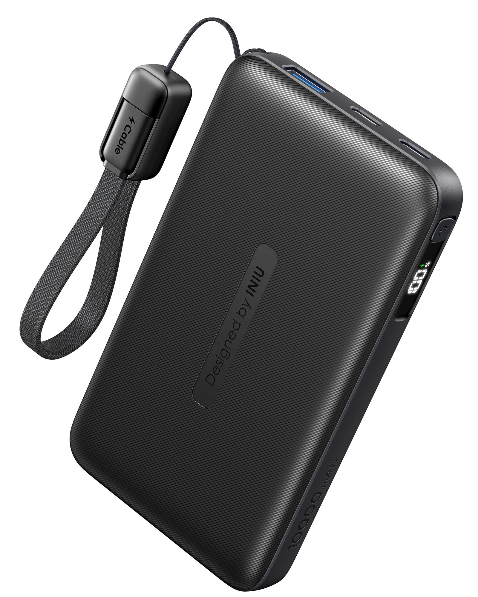 INIU Pocket NEO 10 - 10000 mAh Powerbank Sort PX11