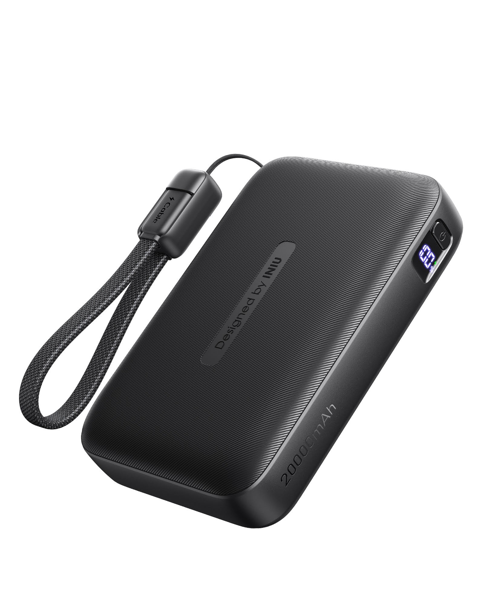 INIU Pocket NEO 20 - 20000 mAh Powerbank Sort PX21