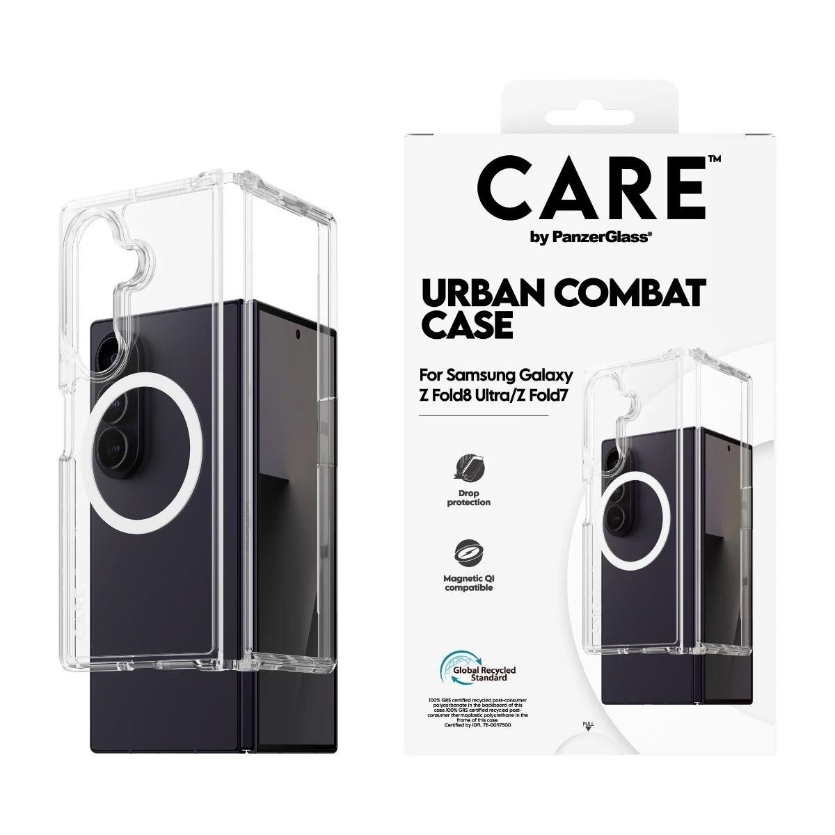 CARE by PanzerGlass Urban Combat Case Transparent Samsung Galaxy Z Fold8 Mobilcover CR05334