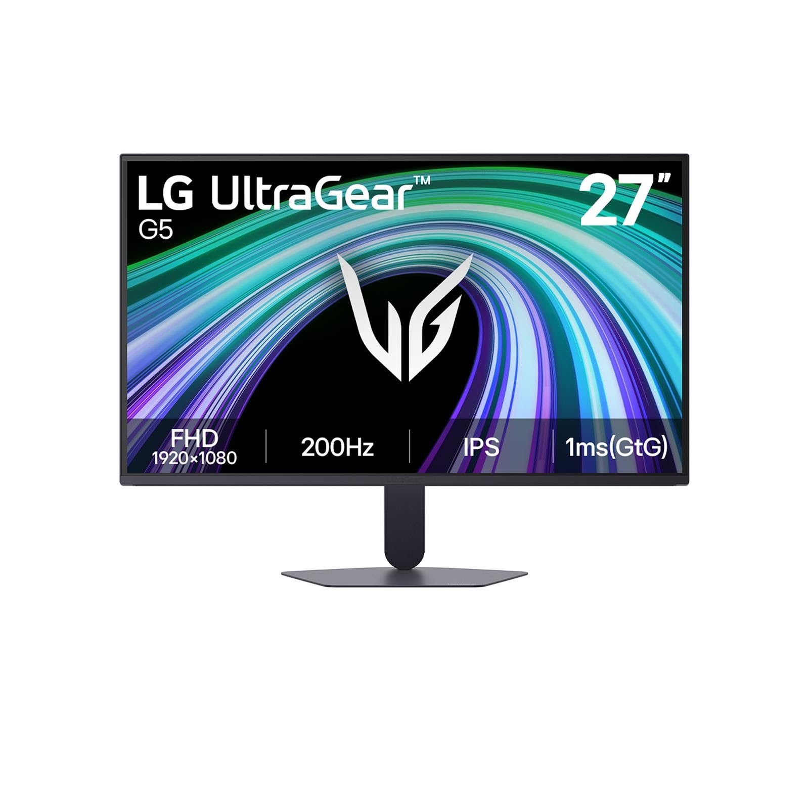 27" LG 27G523B-B UltraGear G5 Gaming Monitor 200Hz FHD 1ms response NVIDIA G-SYNC Black Computerskærm 27G523B-B.AEU