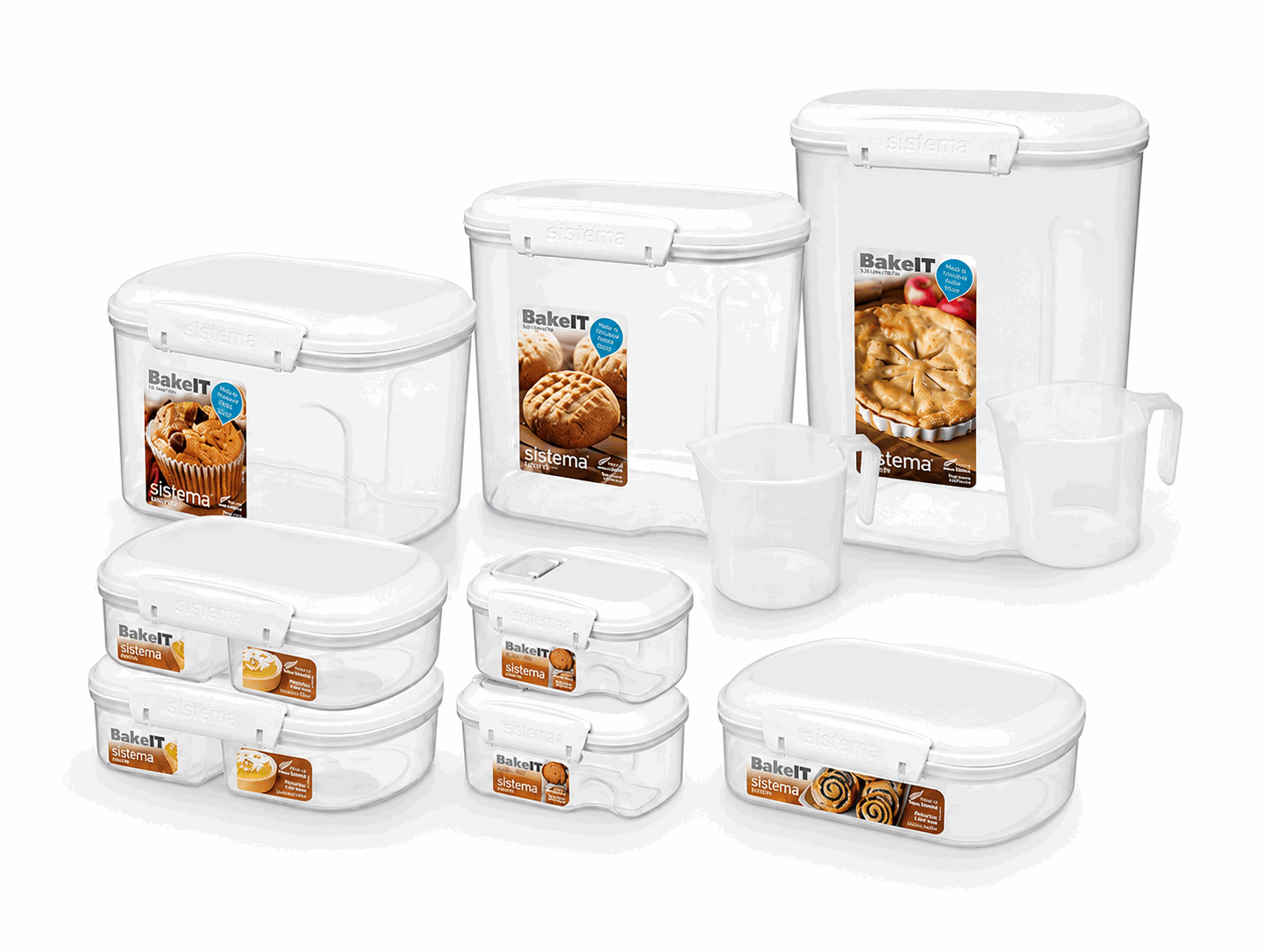 Sistema Bake it - 10 pcs Køkkentilbehør 90171