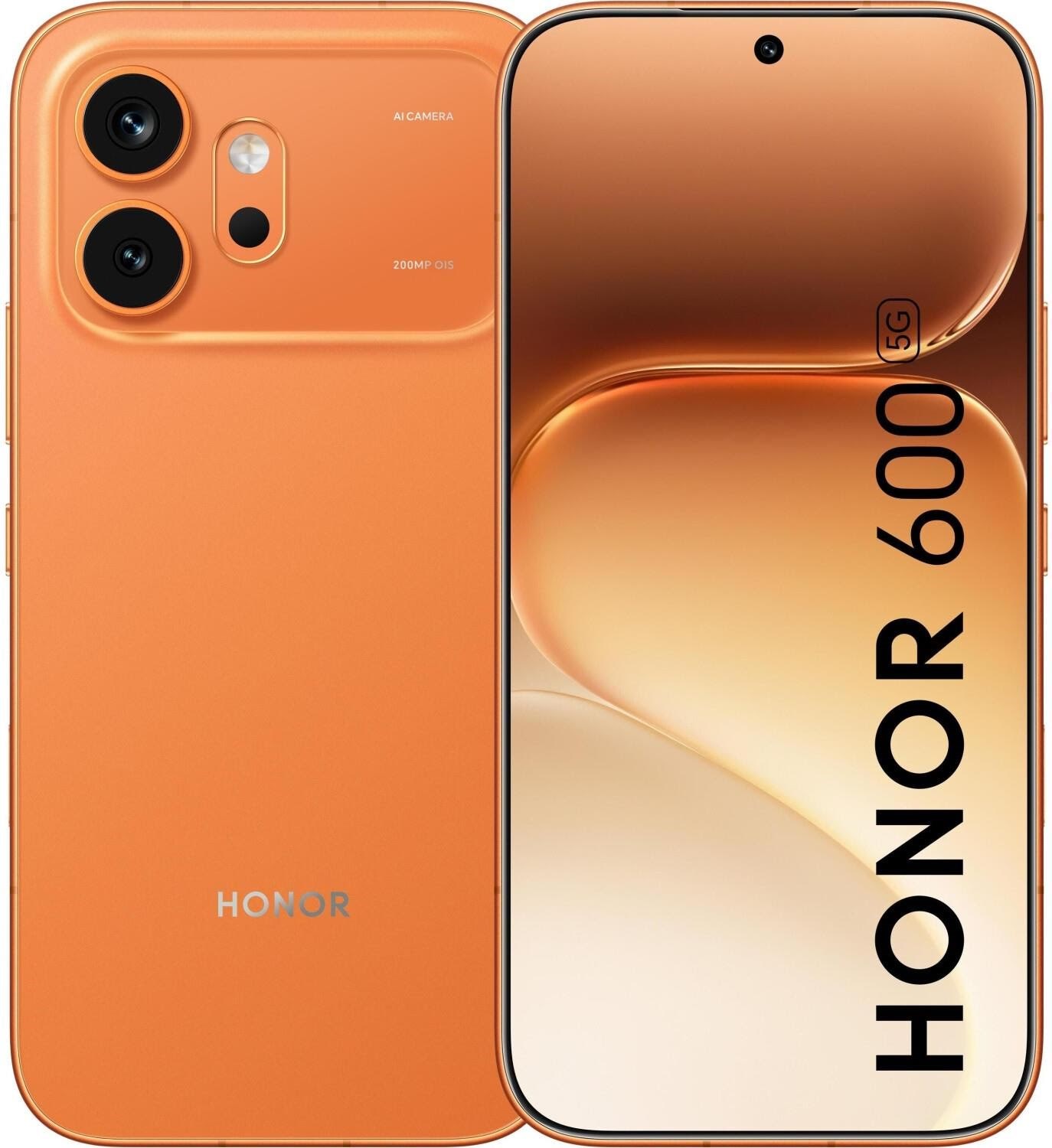 Honor 600 512GB/8GB - Orange Mobiltelefon 6936520895212