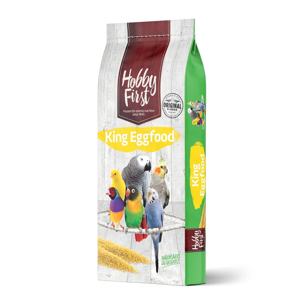 Hobby First æggefoder Gul, 10 kg Fuglefoder Snacks Vitaminer 0635