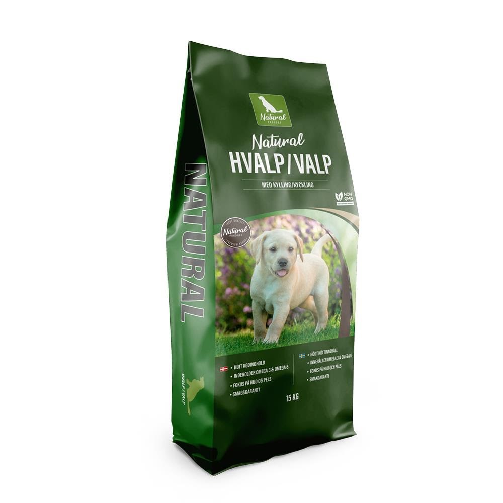 Natural hvalp 15 kg Hundeudstyr 105248