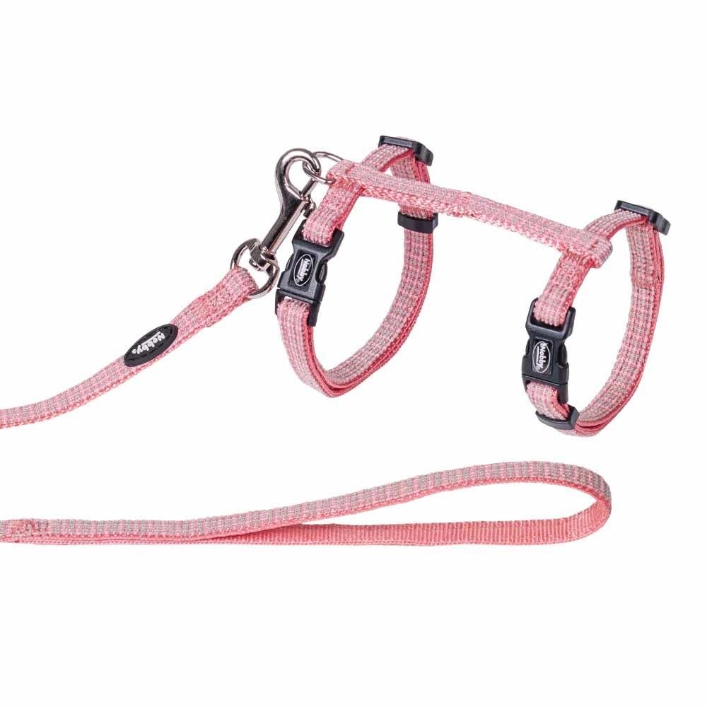 Nobby Kattesele sæt VARIA, Pink Katteudstyr L53055-15