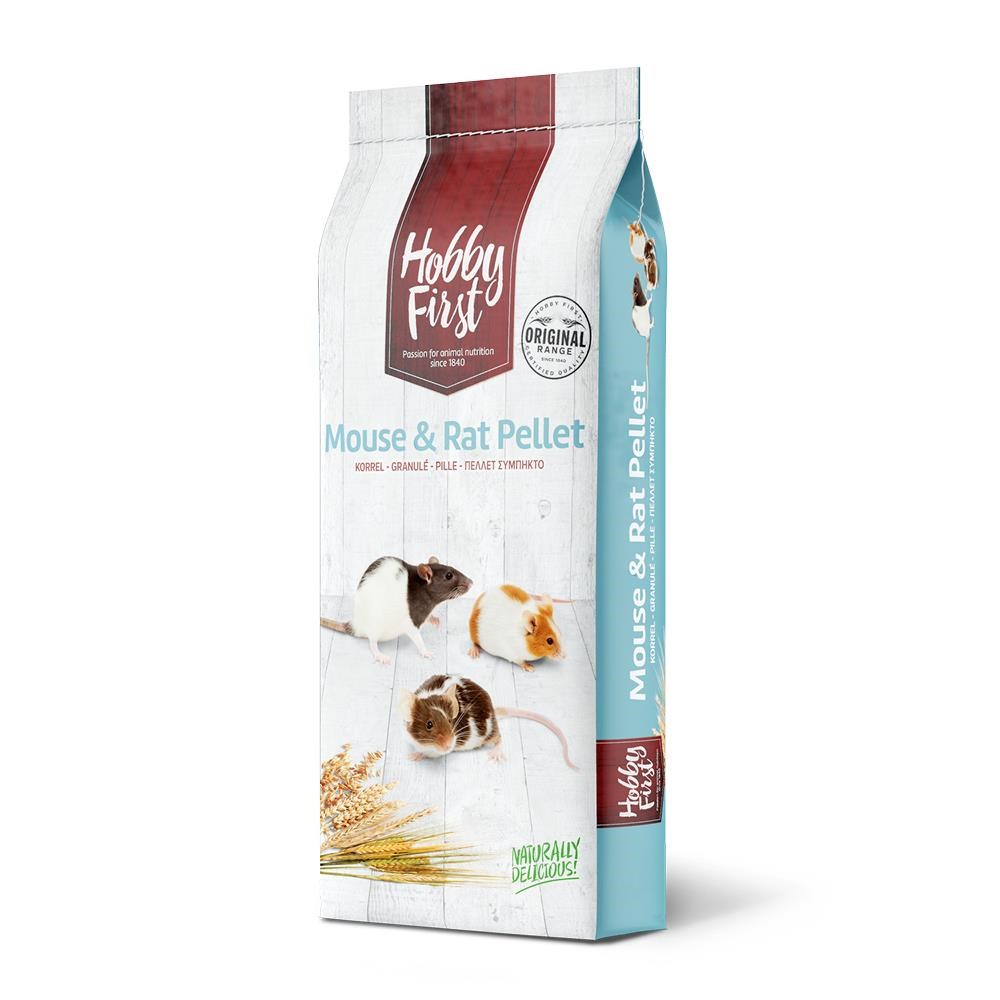 Hobby First Mouse & Rat Pellet 20 kg Gnavere 74000013