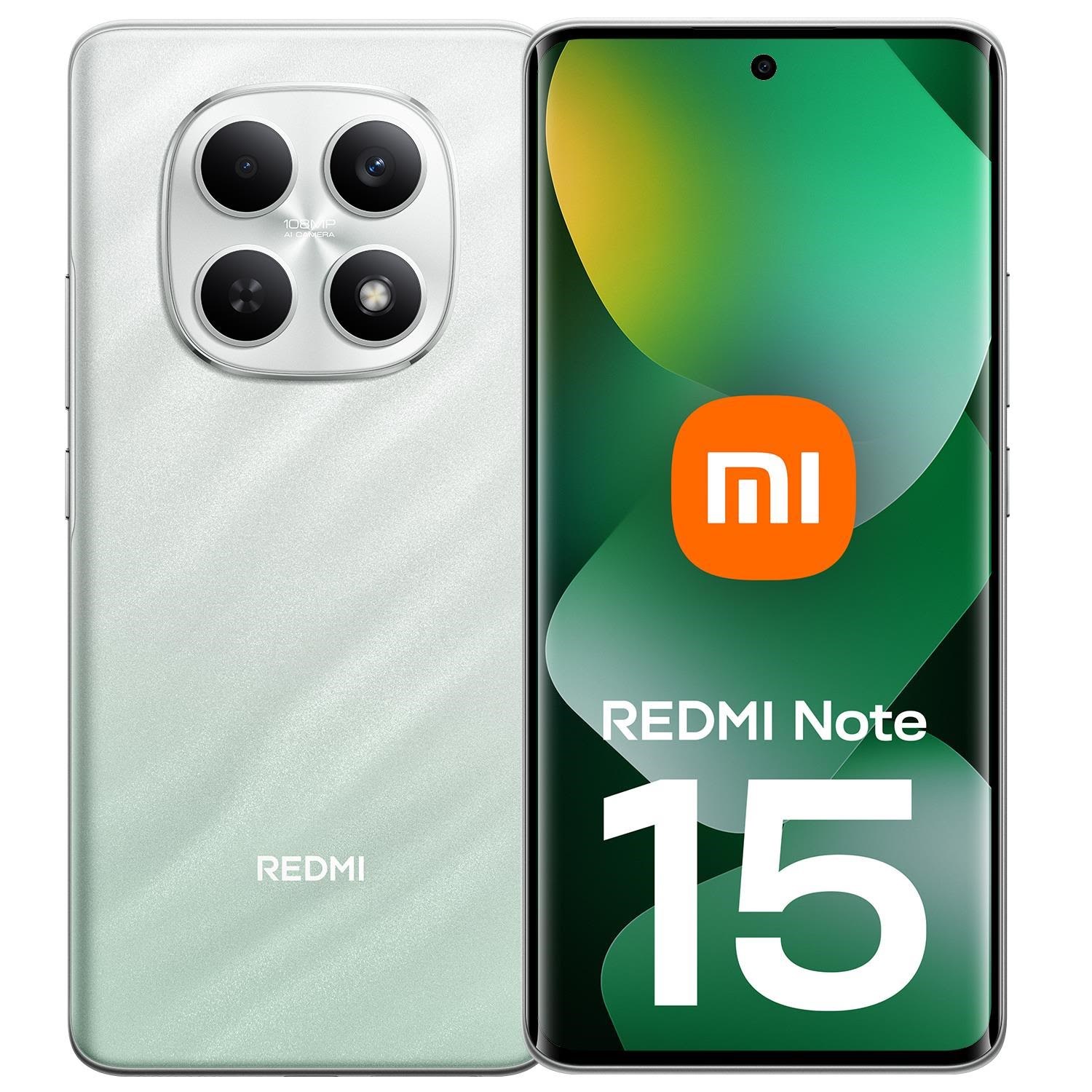 Xiaomi Redmi Note 15 4G 128GB/6GB - Forest Green Mobiltelefon Grøn MZB0MP8EU