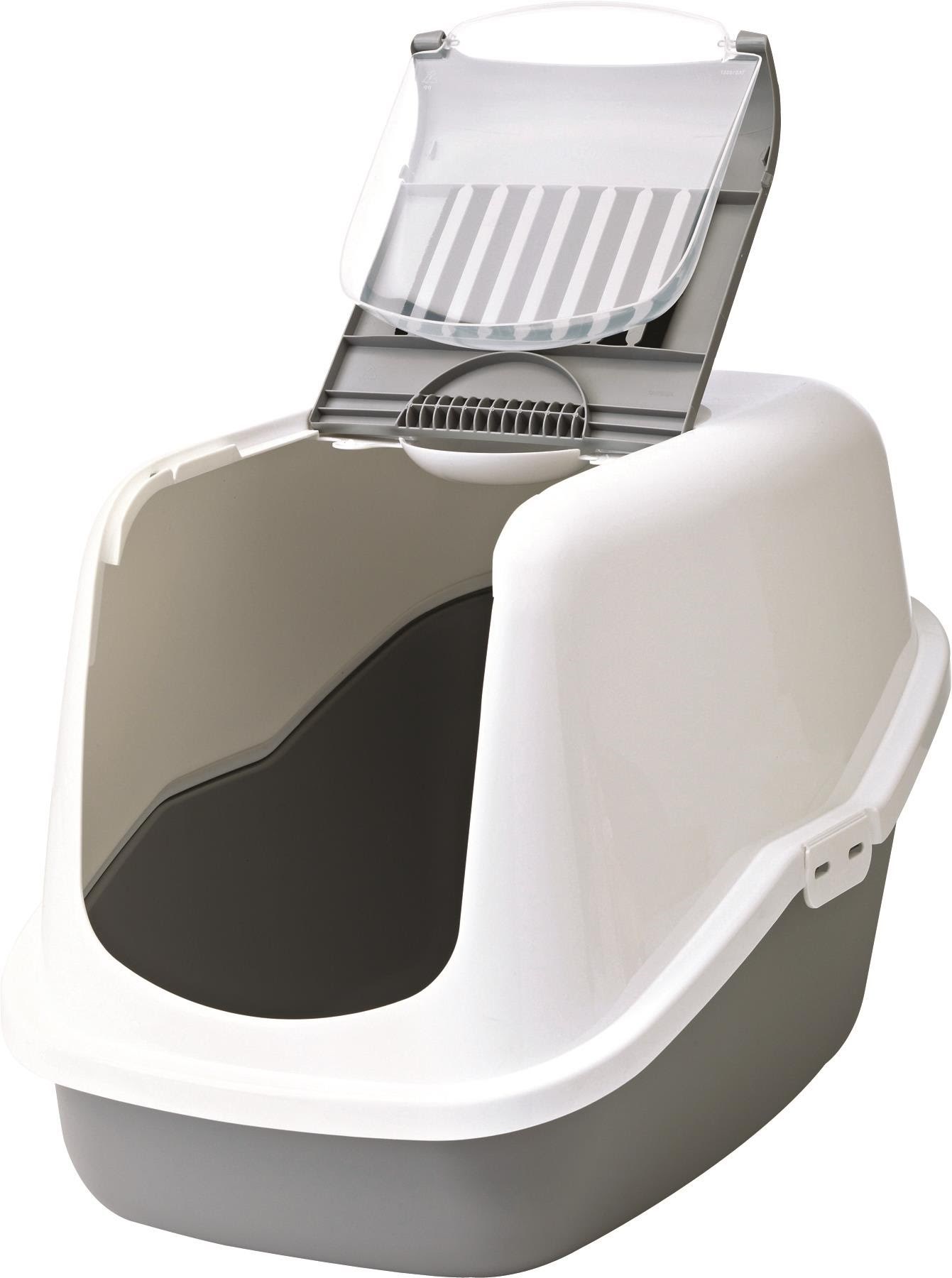 Nobby Kattetoilet Nestor grå 56 x 39 x 38.5 cm Katteudstyr L72065