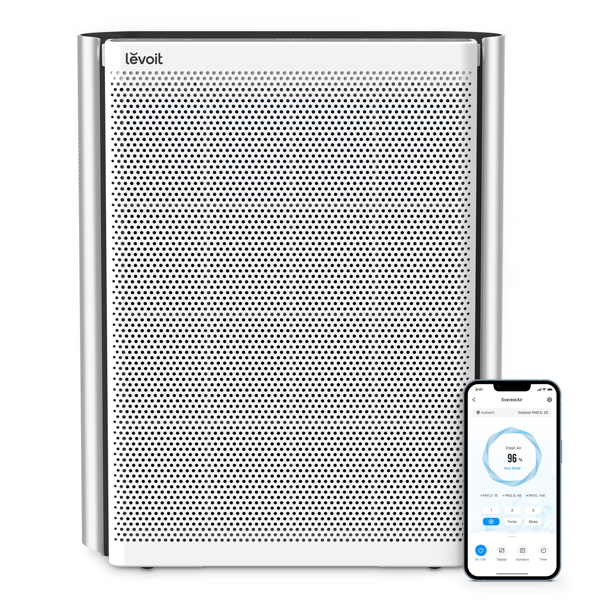 Levoit EverestAir Smart HEPA Air Purifier Klimaventilator HEAPAPLVSEU0148Y