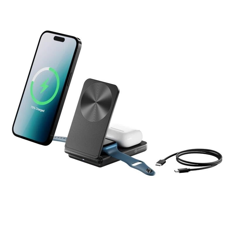 ALOGIC YOGA 3-in-1 Wireless Charging Stand Mobil Oplader A31FWCBK