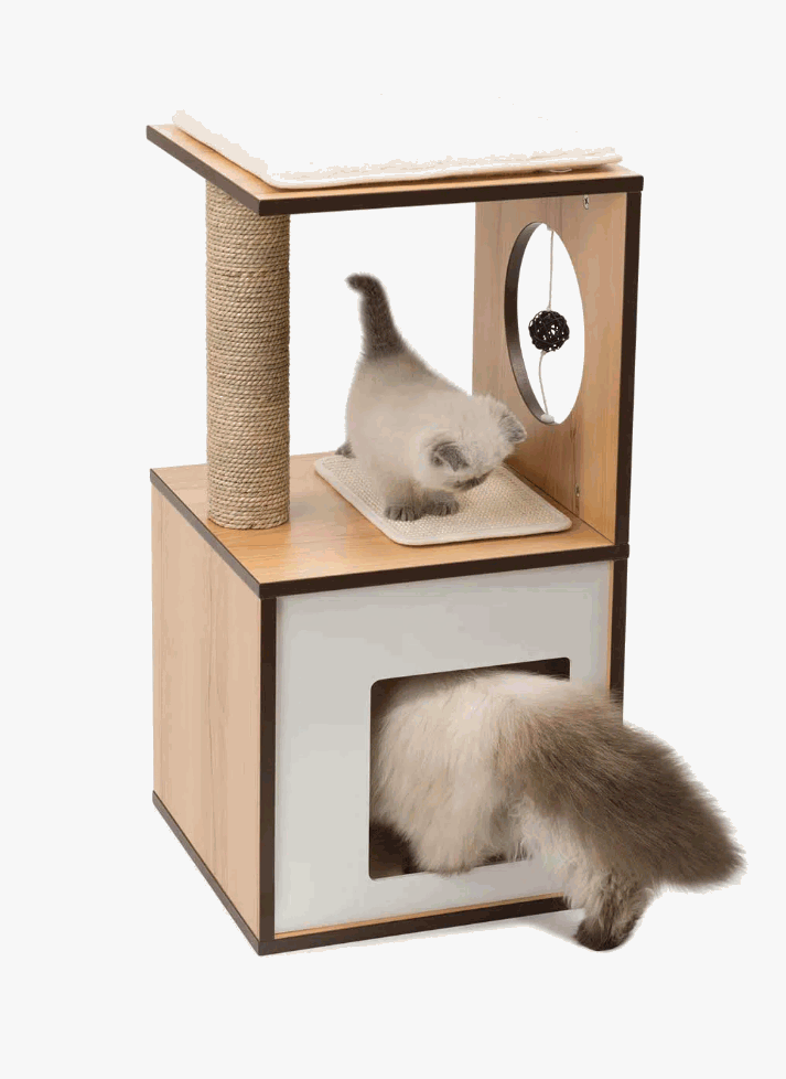 Catit Vesper V-box Small Valdnød 37 x 37 x 72.5 cm Katteudstyr 022517520758