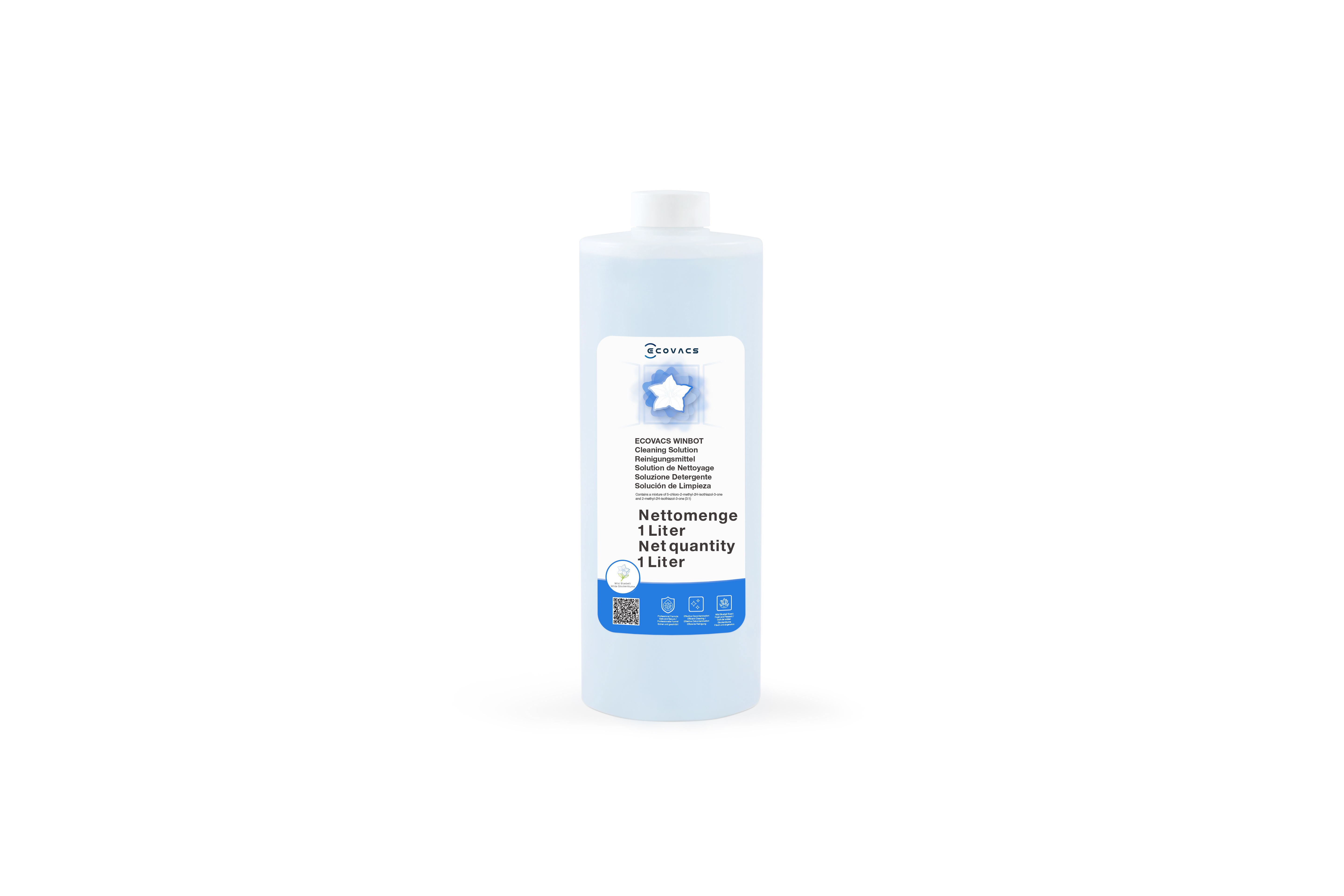 Ecovacs Cleaning Solution for Winbot - 1L Rengøring WSO0100009