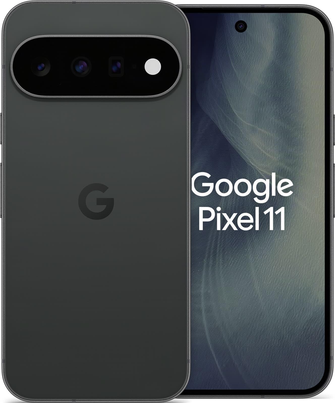 Google Pixel 11 256GB/12GB - Obsidian Mobiltelefon Sort GA10870-GB