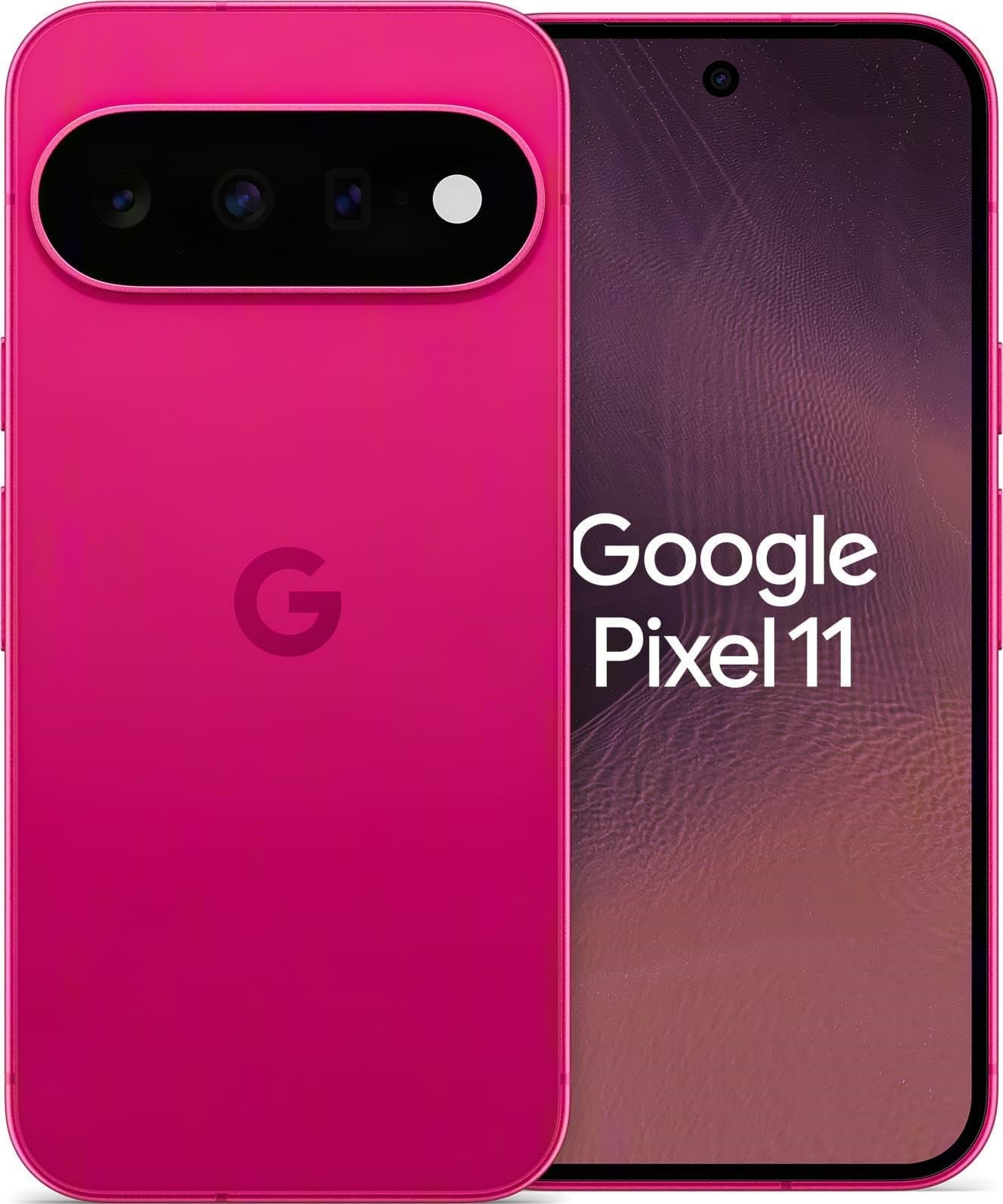 Google Pixel 11 256GB/12GB - Hibiscus Mobiltelefon Rød GA11815-GB
