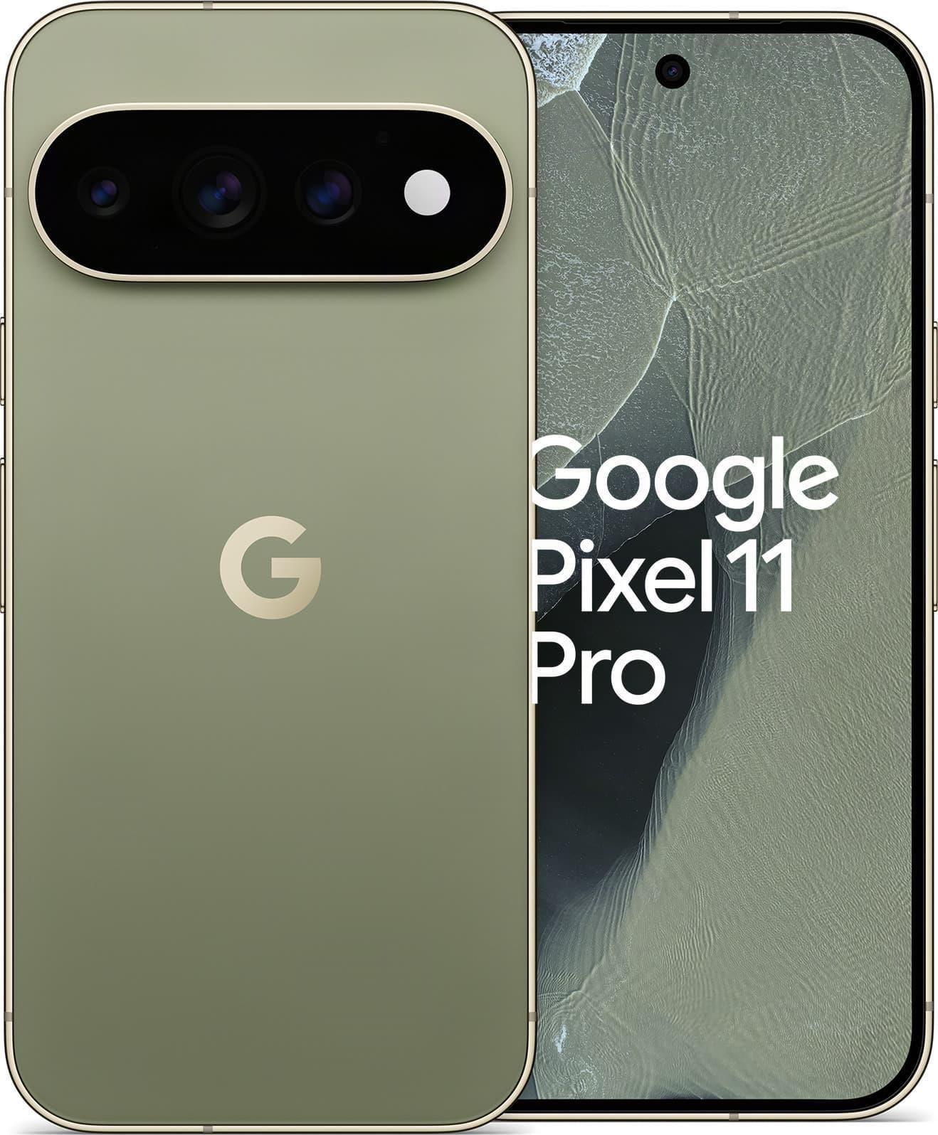 Google Pixel 11 Pro 512GB/16GB - Olive Mobiltelefon Grøn GA12138-GB