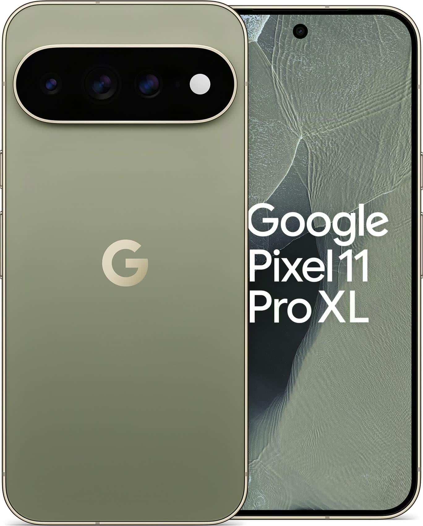 Google Pixel 11 Pro XL 256GB/12GB - Olive Mobiltelefon Grøn GA12069-GB