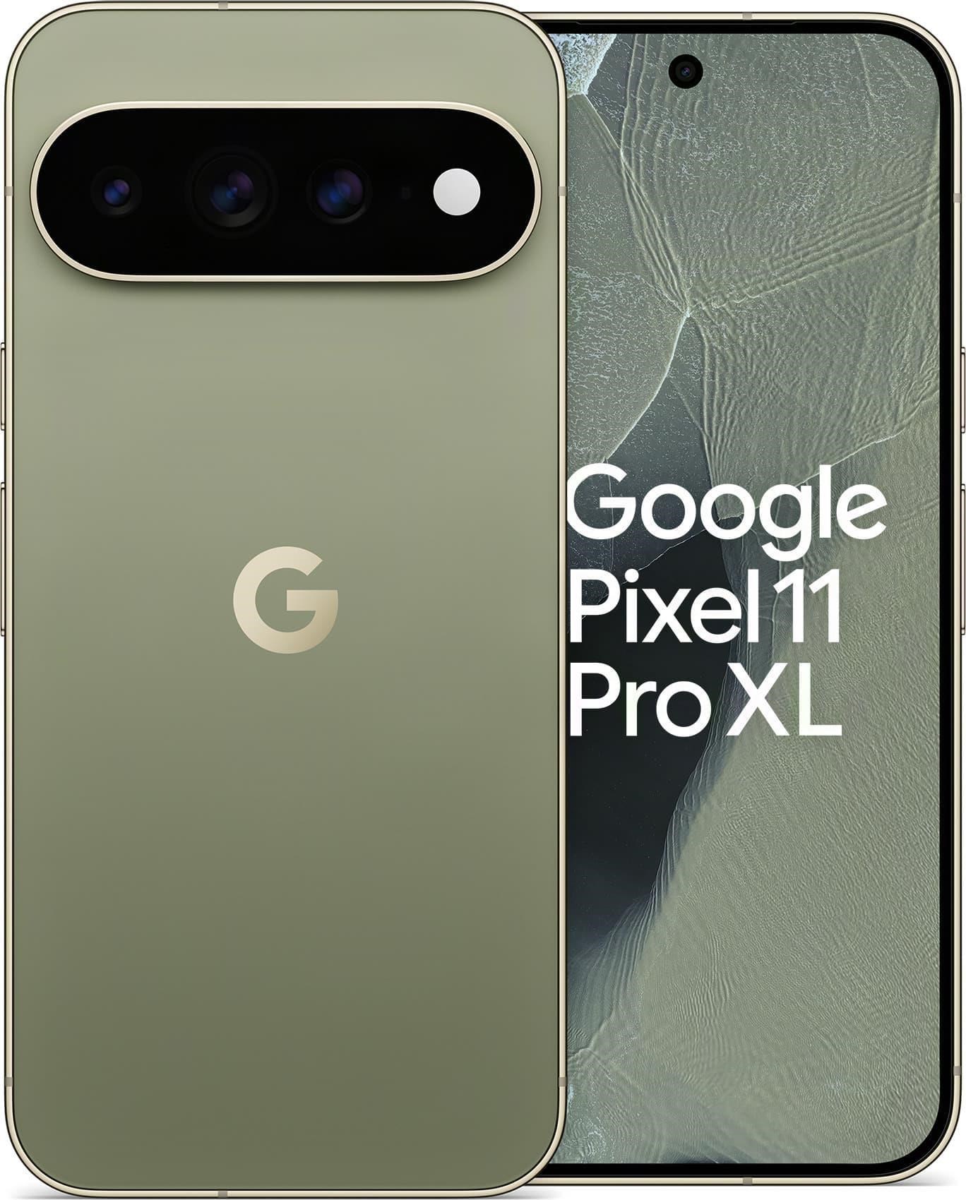 Google Pixel 11 Pro XL 512GB/16GB - Olive Mobiltelefon Grøn GA12072-GB