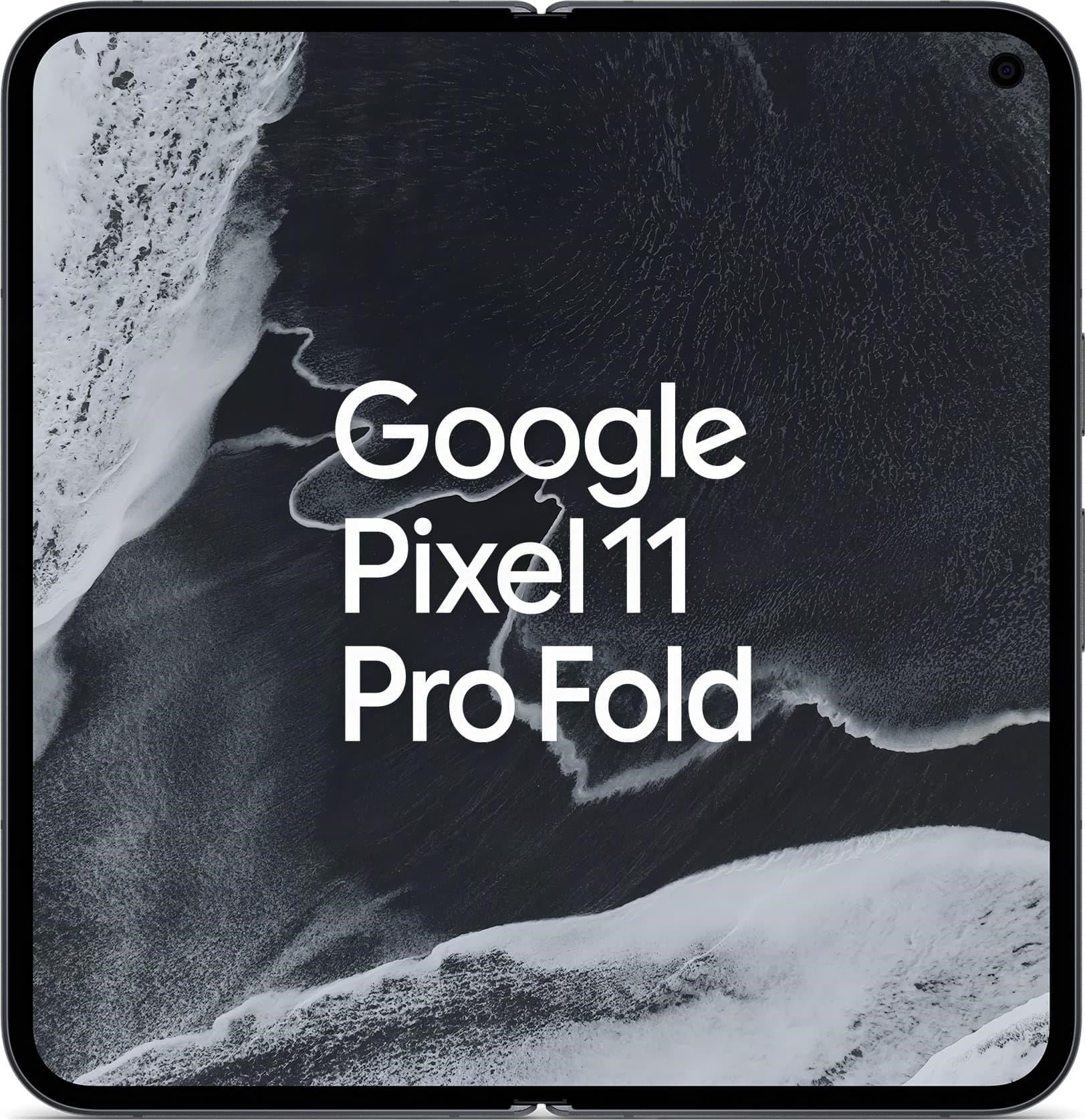 Google Pixel 11 Pro Fold 256GB/16GB - Obsidian Mobiltelefon Sort GA10944-US