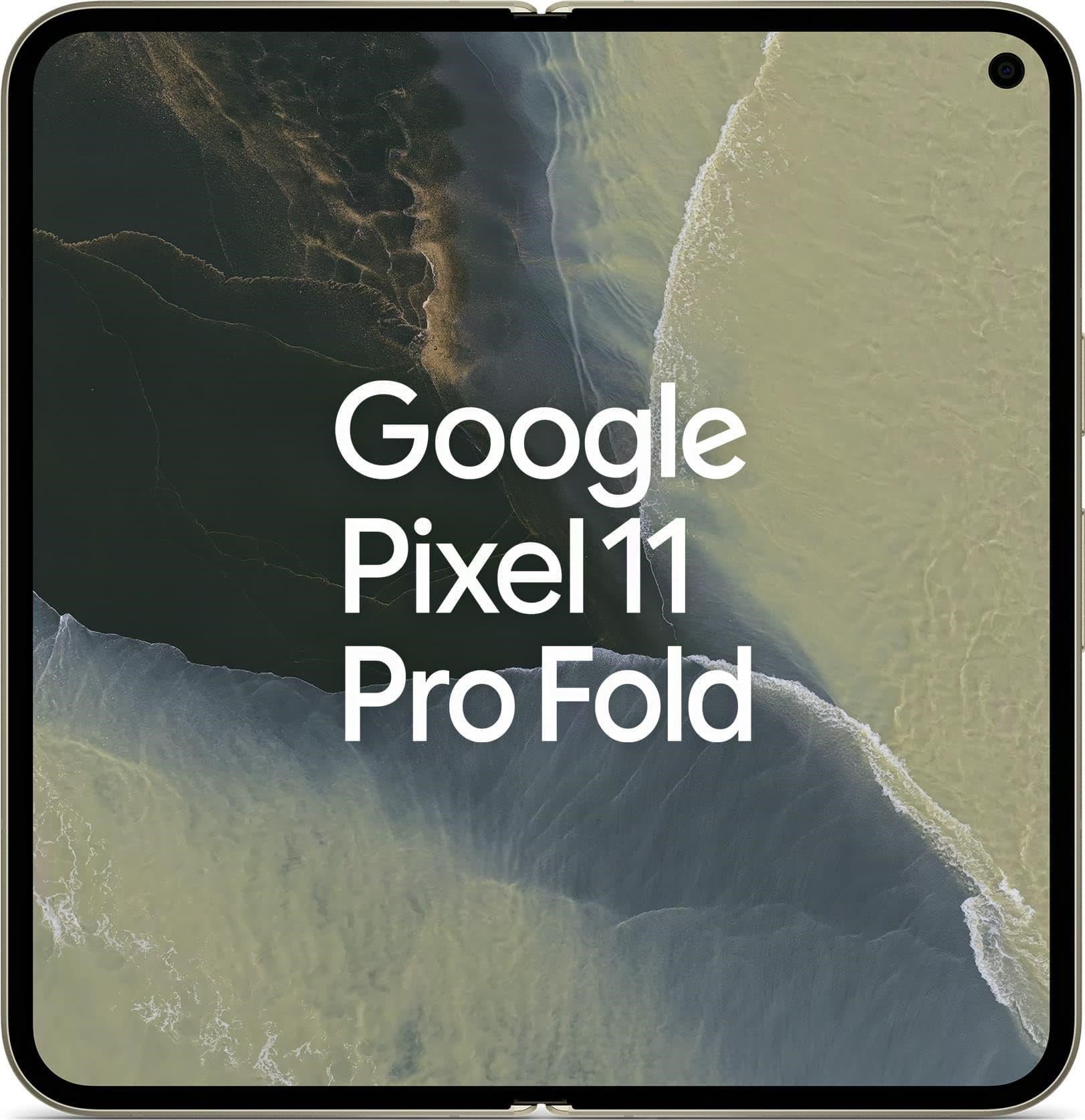 Google Pixel 11 Pro Fold 256GB/16GB - Olive Mobiltelefon Grøn GA10945-US