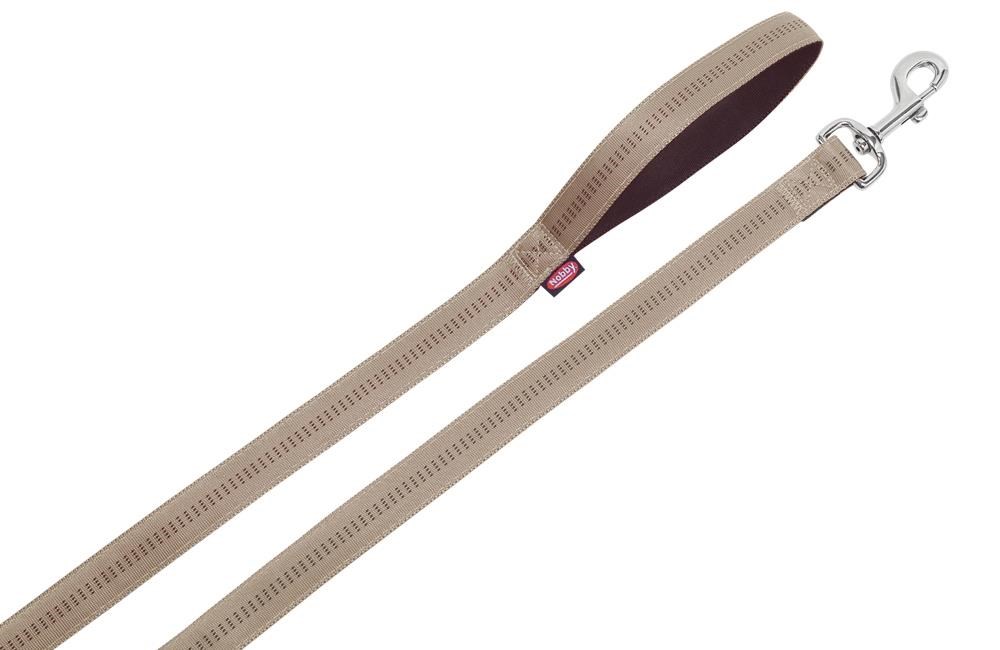 Nobby Line Soft Grip 120 cm L-XL Beige Hundeudstyr L78516-83