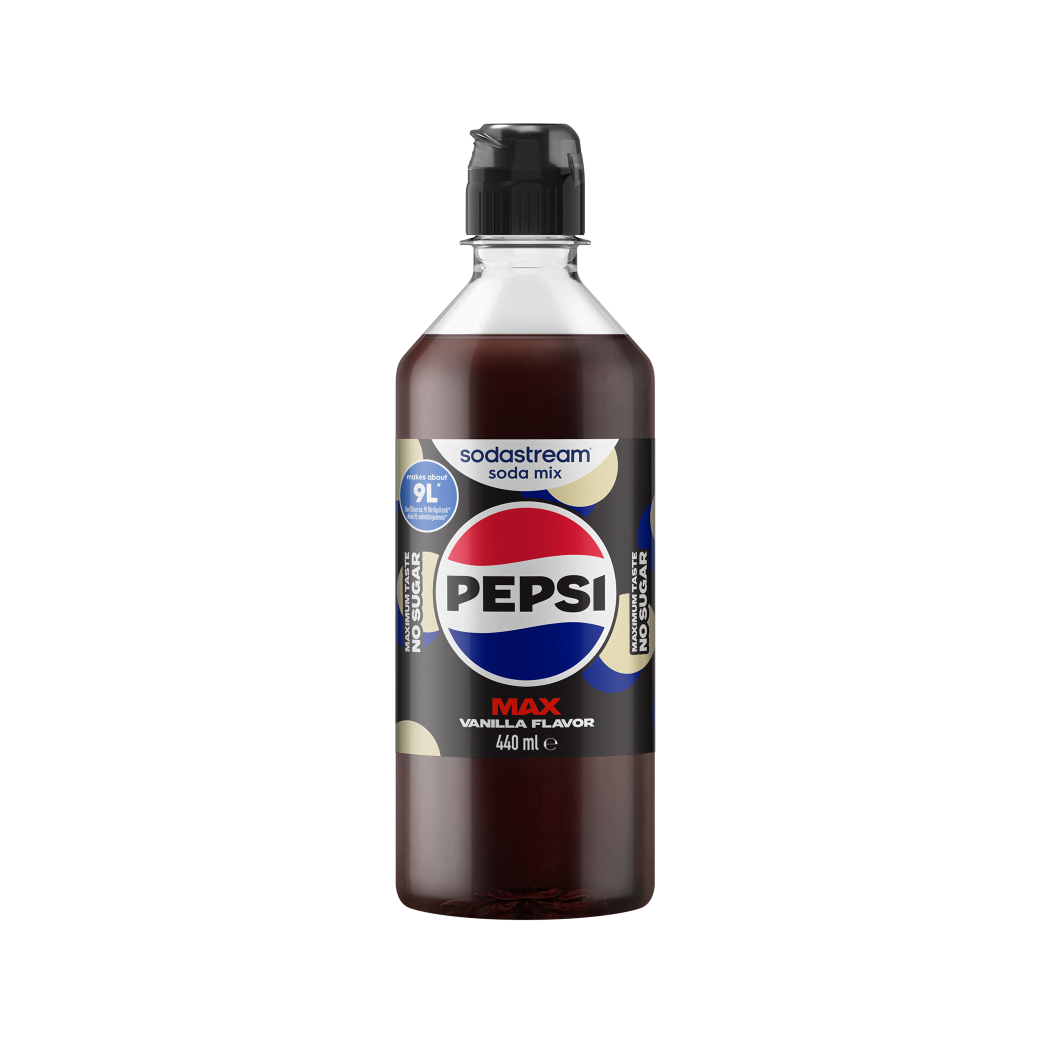Sodastream Pepsi Max Vanilla DK Sodavandsmaskine Hvid 1100042770