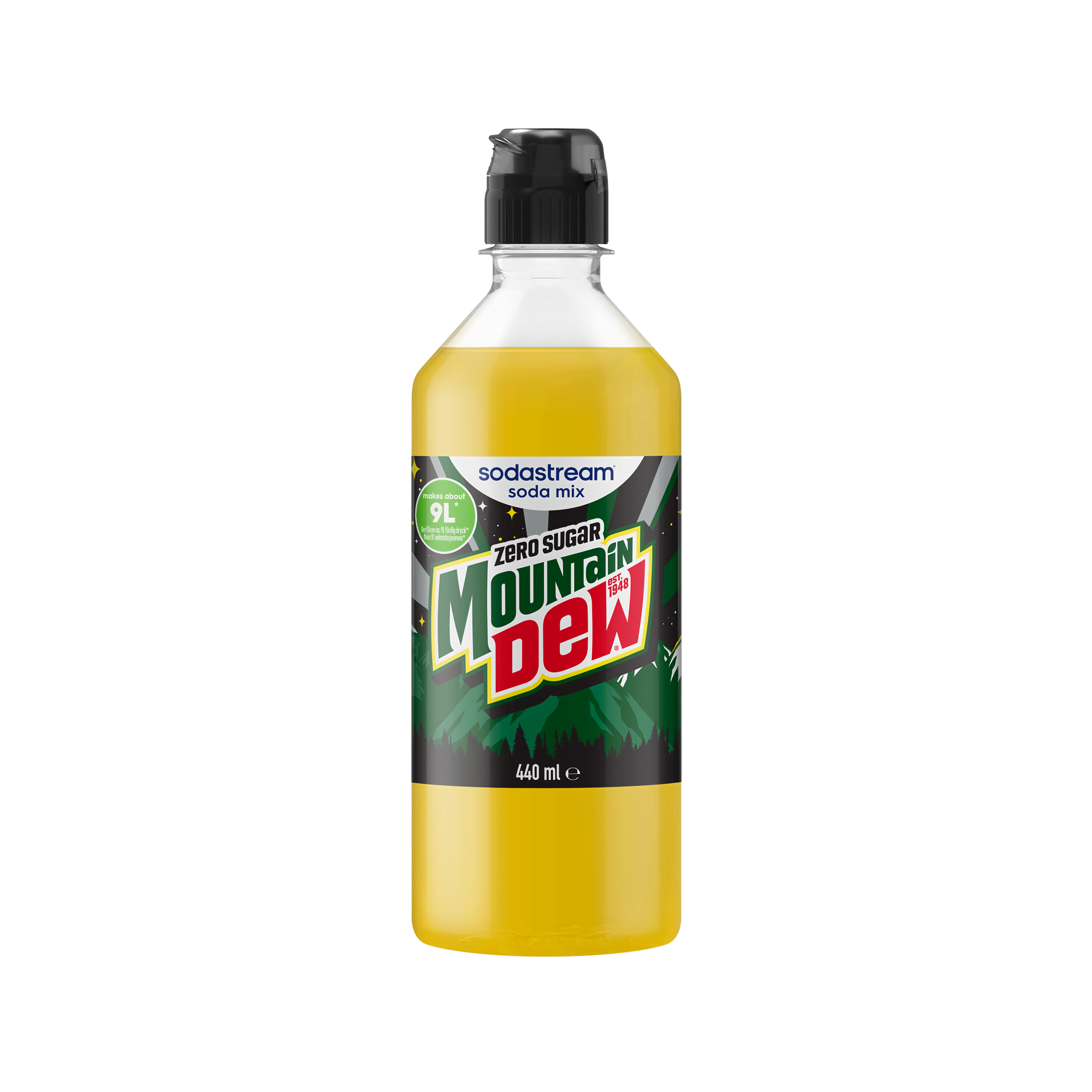 Sodastream Mountain Dew Diet DK Sodavandsmaskine Hvid 1100047770
