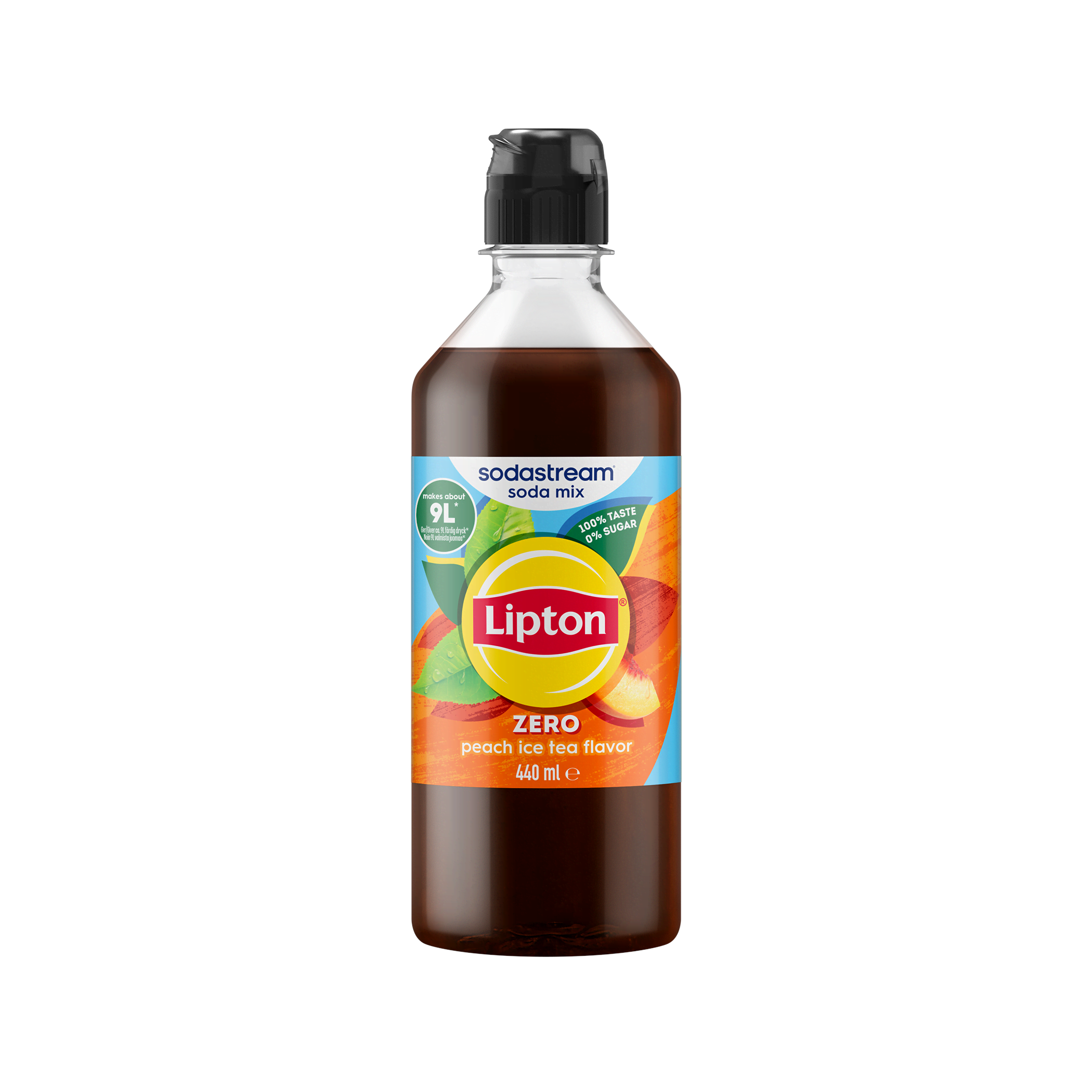 Sodastream Lipton Ice Tea Peach Zero DK Sodavandsmaskine Hvid 1100048770