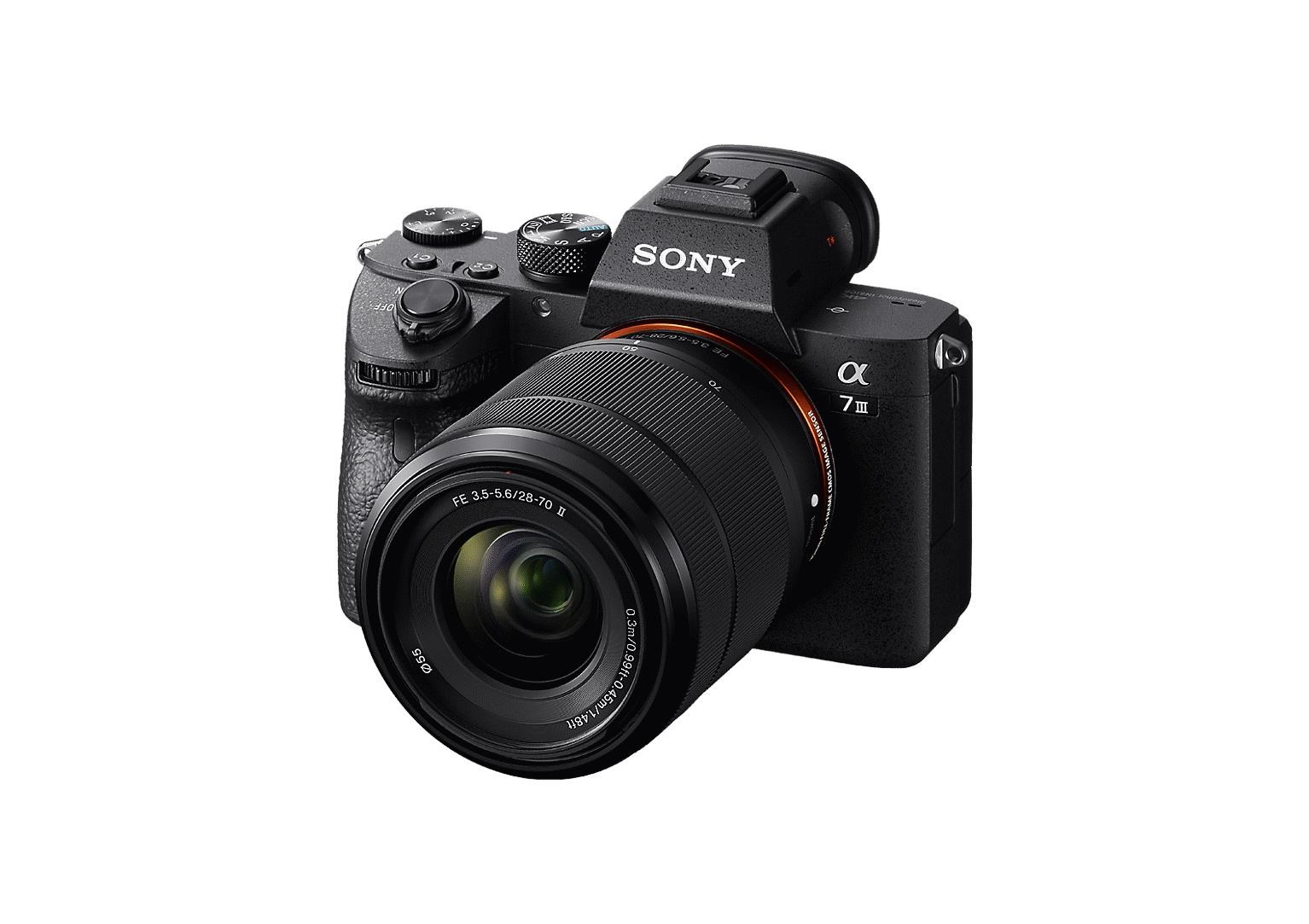 Sony a7 Mk III + FE 28-70mm OSS II Kamera Sort ILCE7M3MB.CEC