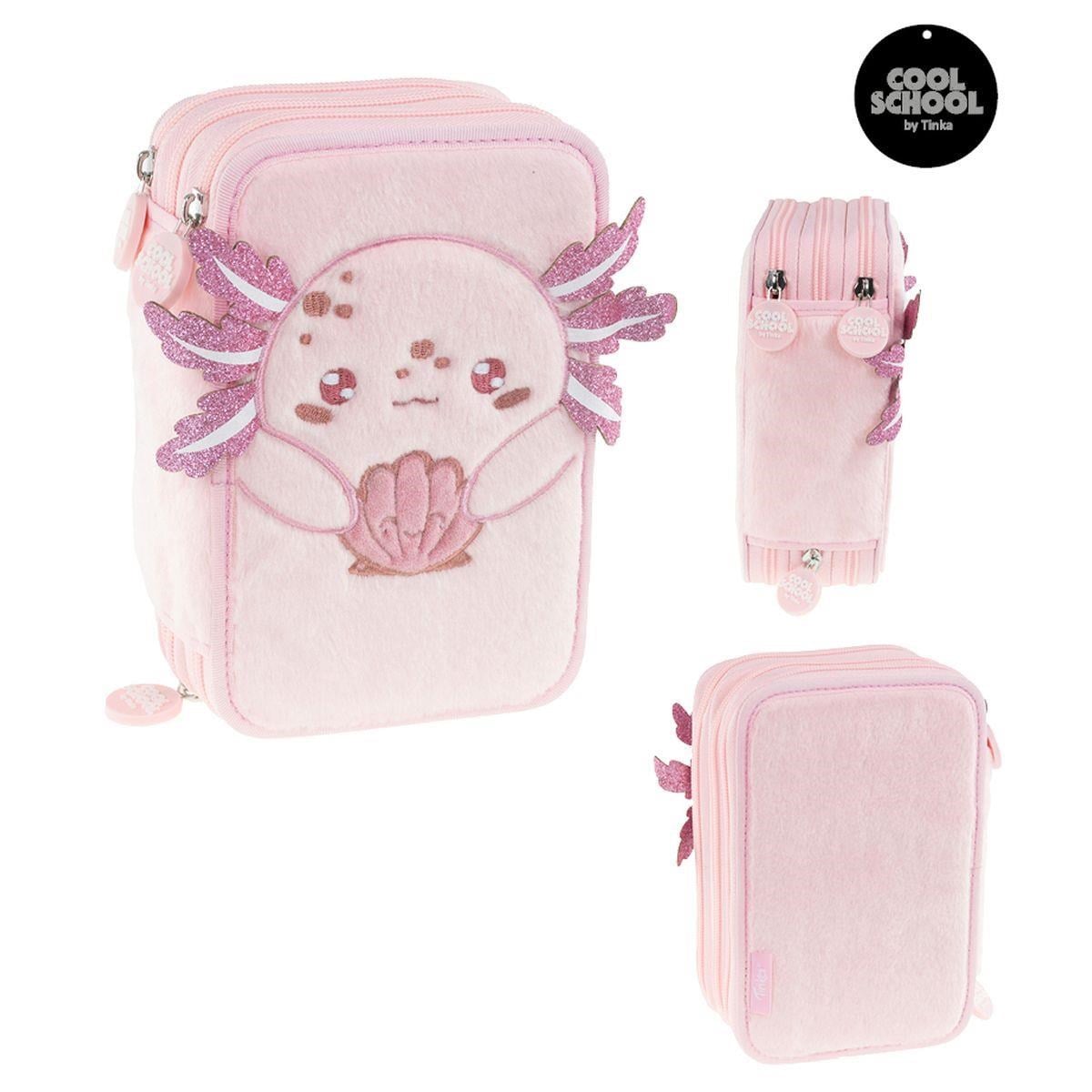Tinka penalhus trippel axolotl tinka Skoletilbehoer 8-804216