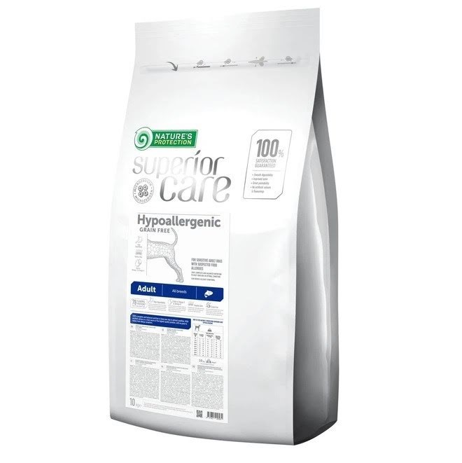 Nature's Protection Superior Care Hypoallergenic Salmon - tør hundefoder - 10kg