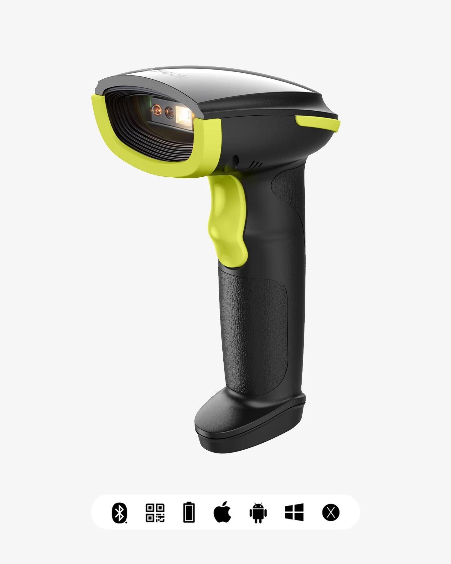 Inateck BCST-23 - 2D Wireless Barcode Scanner Stregkodelæser BCST-23_GREEN