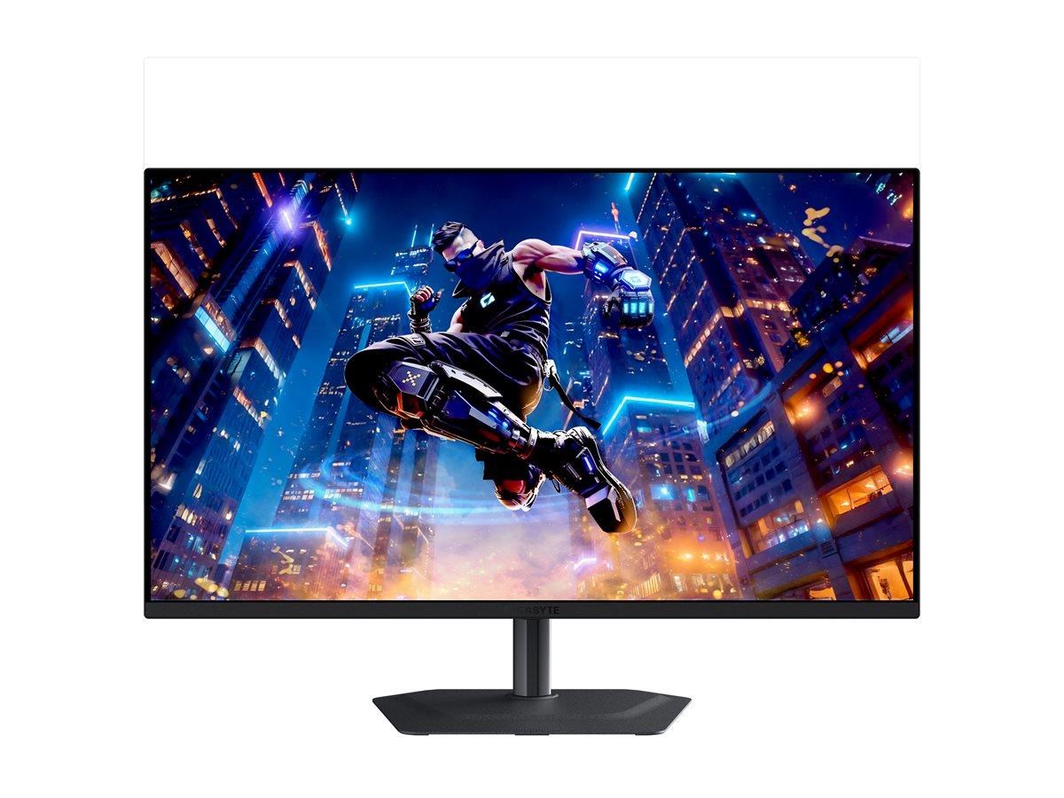 32" GIGABYTE MO32U2 - 3840x2160 (UHD) - 240Hz - QD-OLED Computerskærm Black