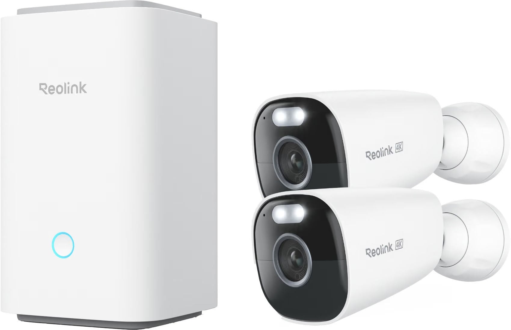 REOLINK Argus Eco Ultra 4K Wireless outdoor security camera 2 pack Smart Home BWS4KB01W64-2