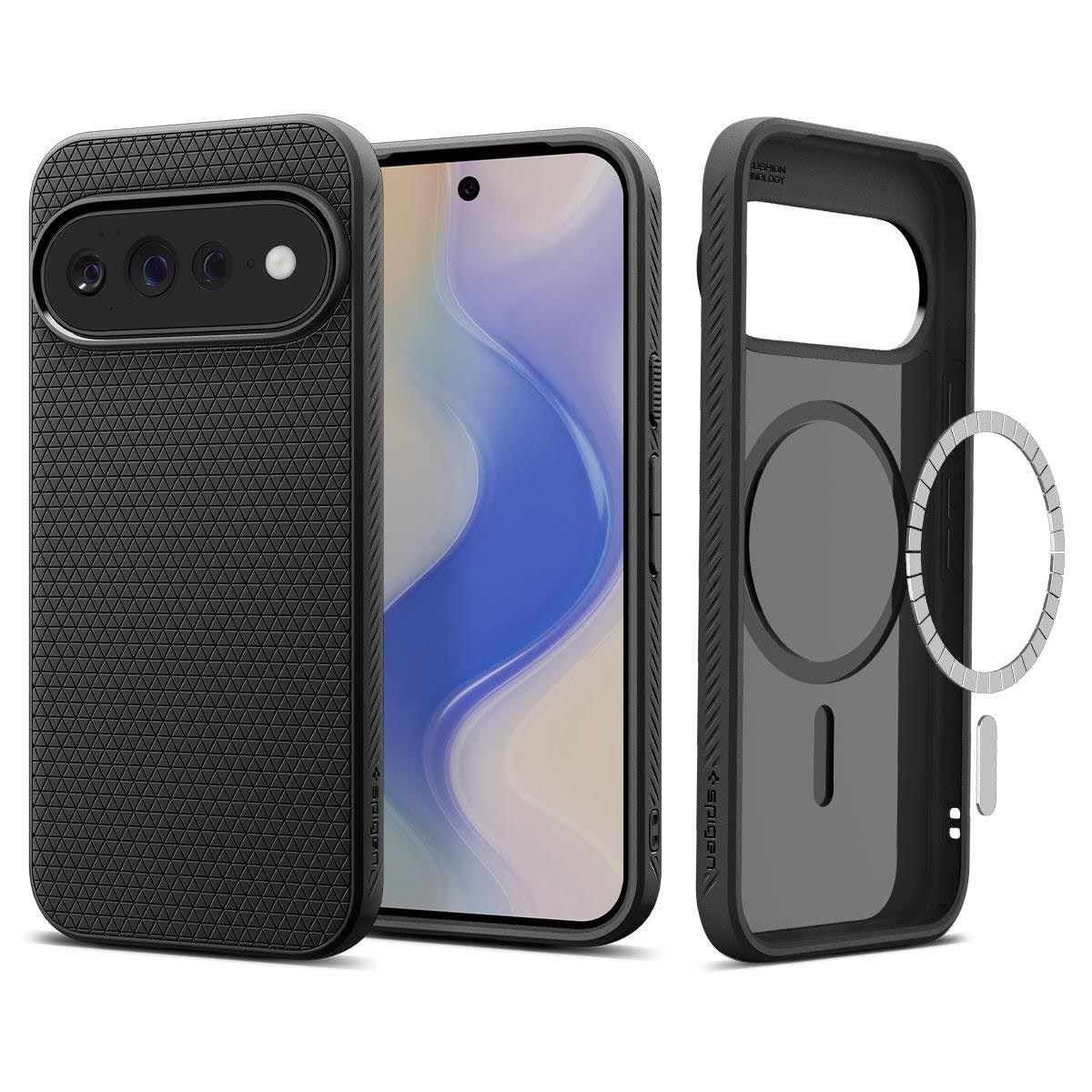 Spigen Liquid Air MagSafe - matte black - Google Pixel 11 Pro XL Mobilcover ACS11449