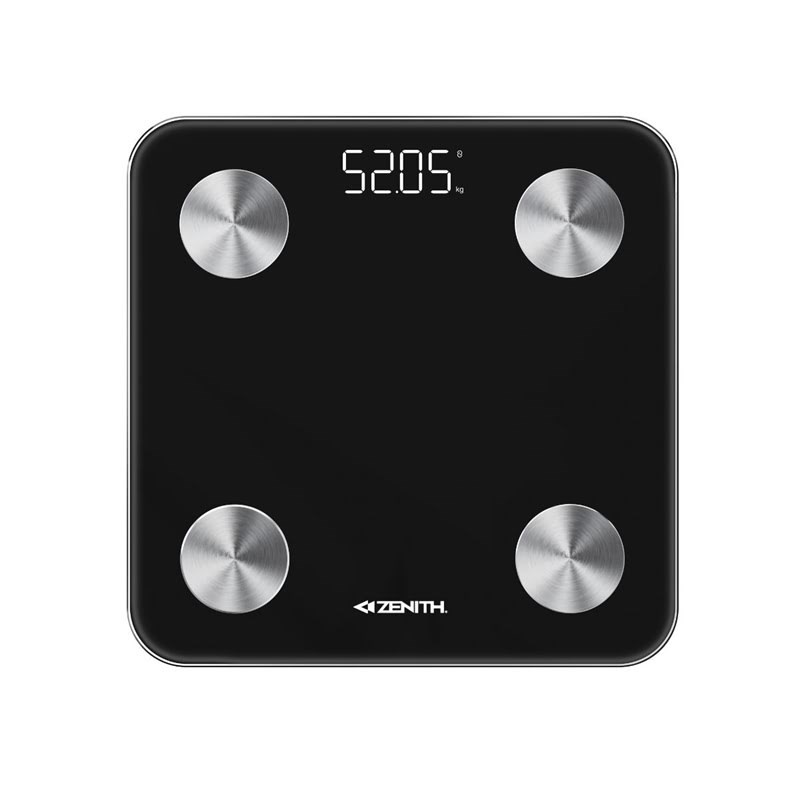 Zenith Analysevægt Smart Scale - Black Mørkegrå