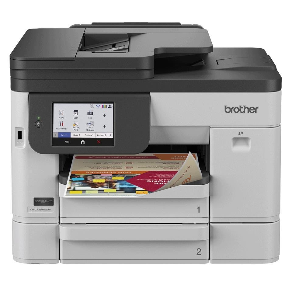 Brother MFCJ5110DW Multifunktion - Farve - Blæk Printer MFCJ5110DWRE1