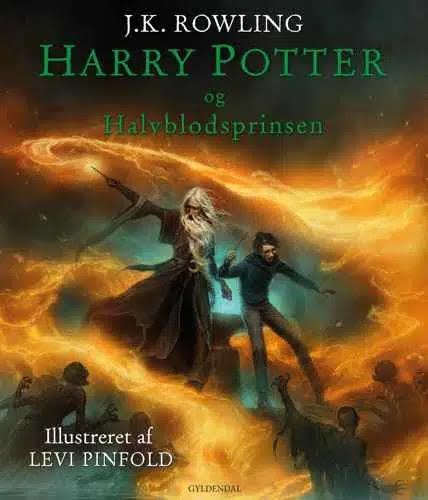 Harry Potter illustreret 6 - Harry Potter og Halvblodsprinsen - Ungdomsbog - hardcover