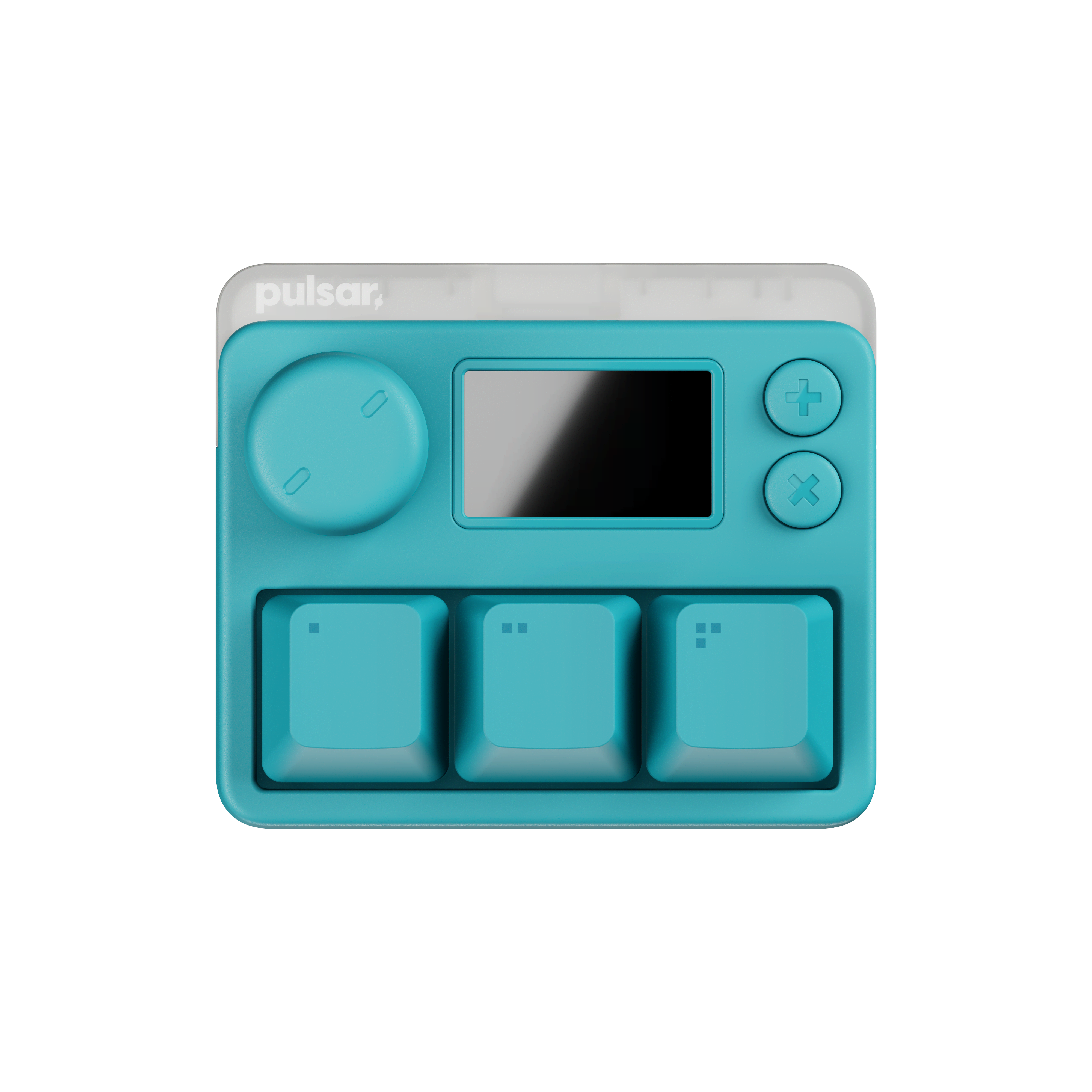 Pulsar [LAB] XPAD Mini - Turquoise - Gaming Tastatur - Uden Numpad - Universal - Blå