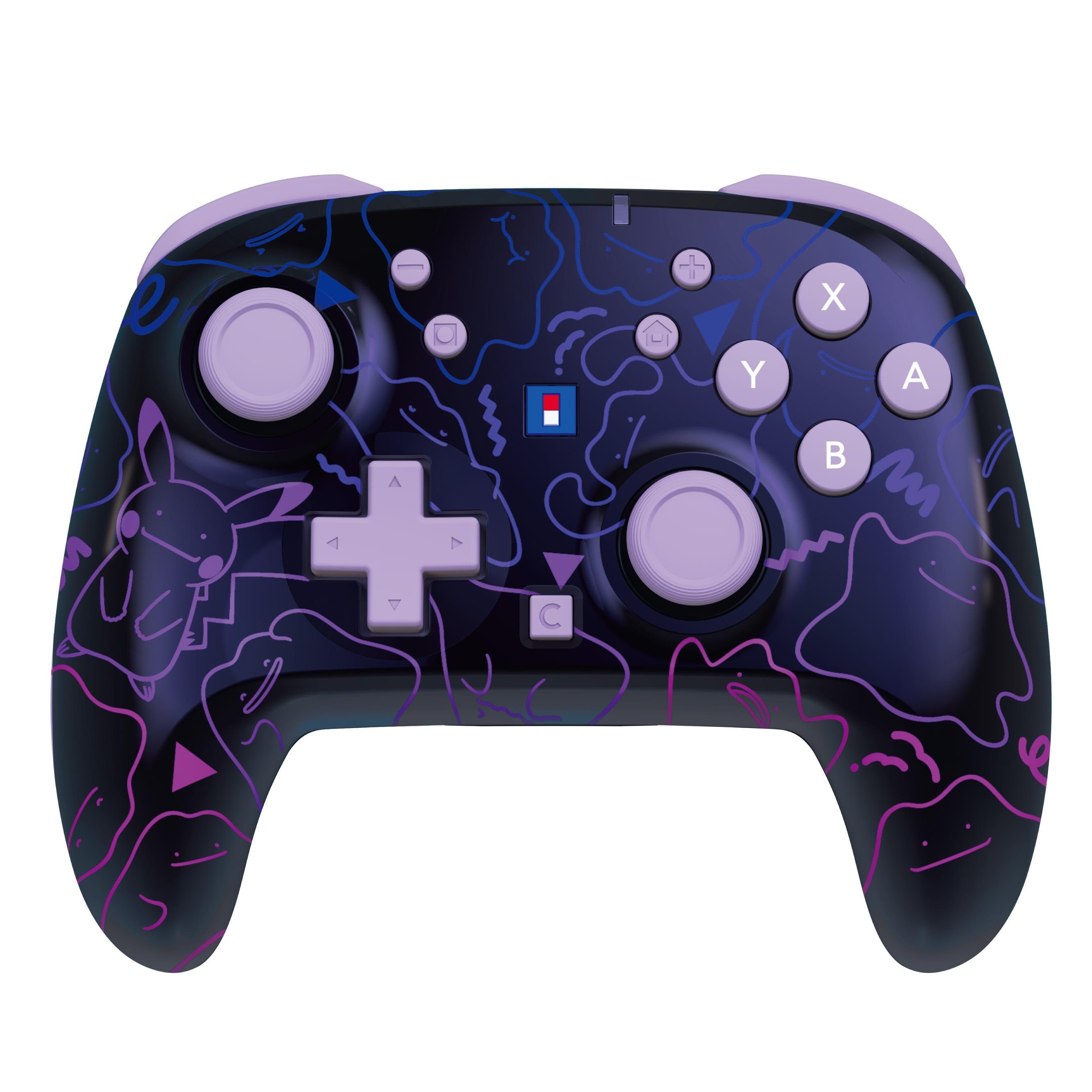 HORI Wireless PAD Turbo (Ditto) - Purple - Wireless Controller - Nintendo Switch 2 Spil Tilbehør NSX-151E
