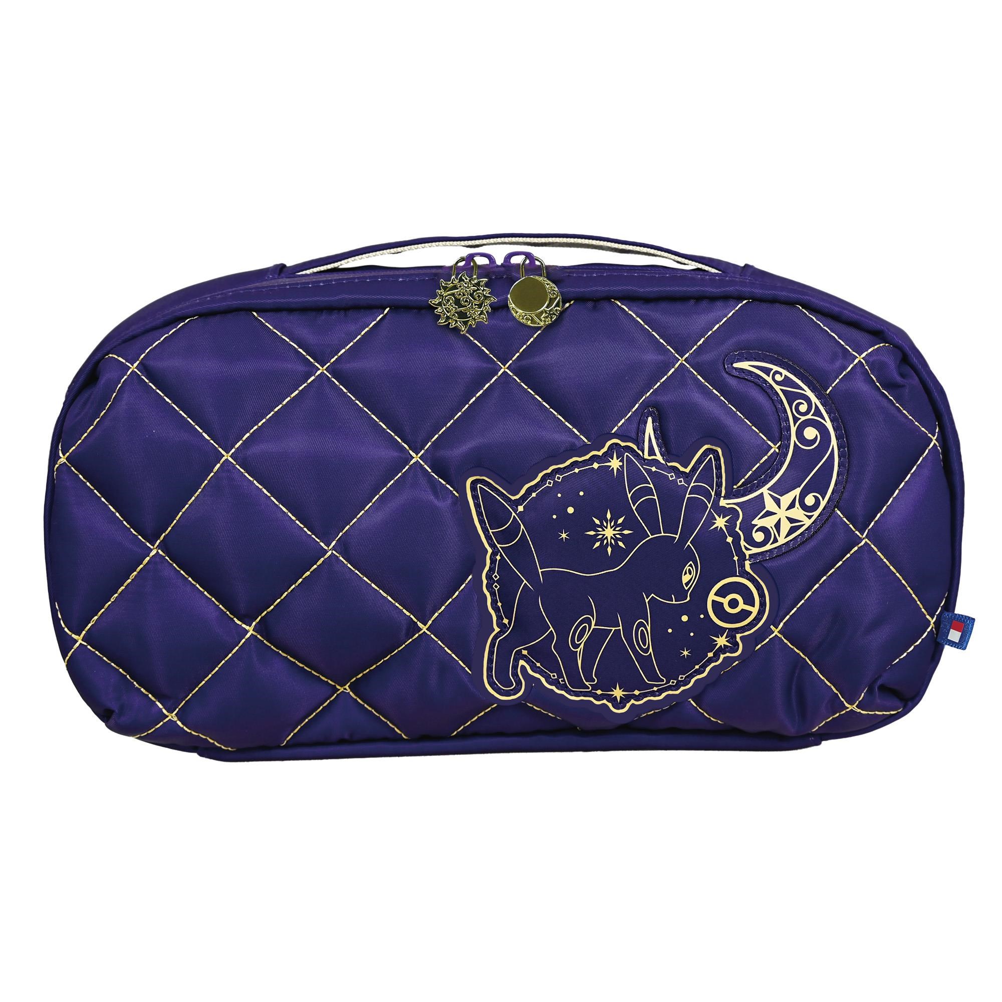HORI Puff Pouch (Espeon & Umbreon) for Nintendo Switch 2 - Purple - Mid-size - Taske - Nintendo Switch 2