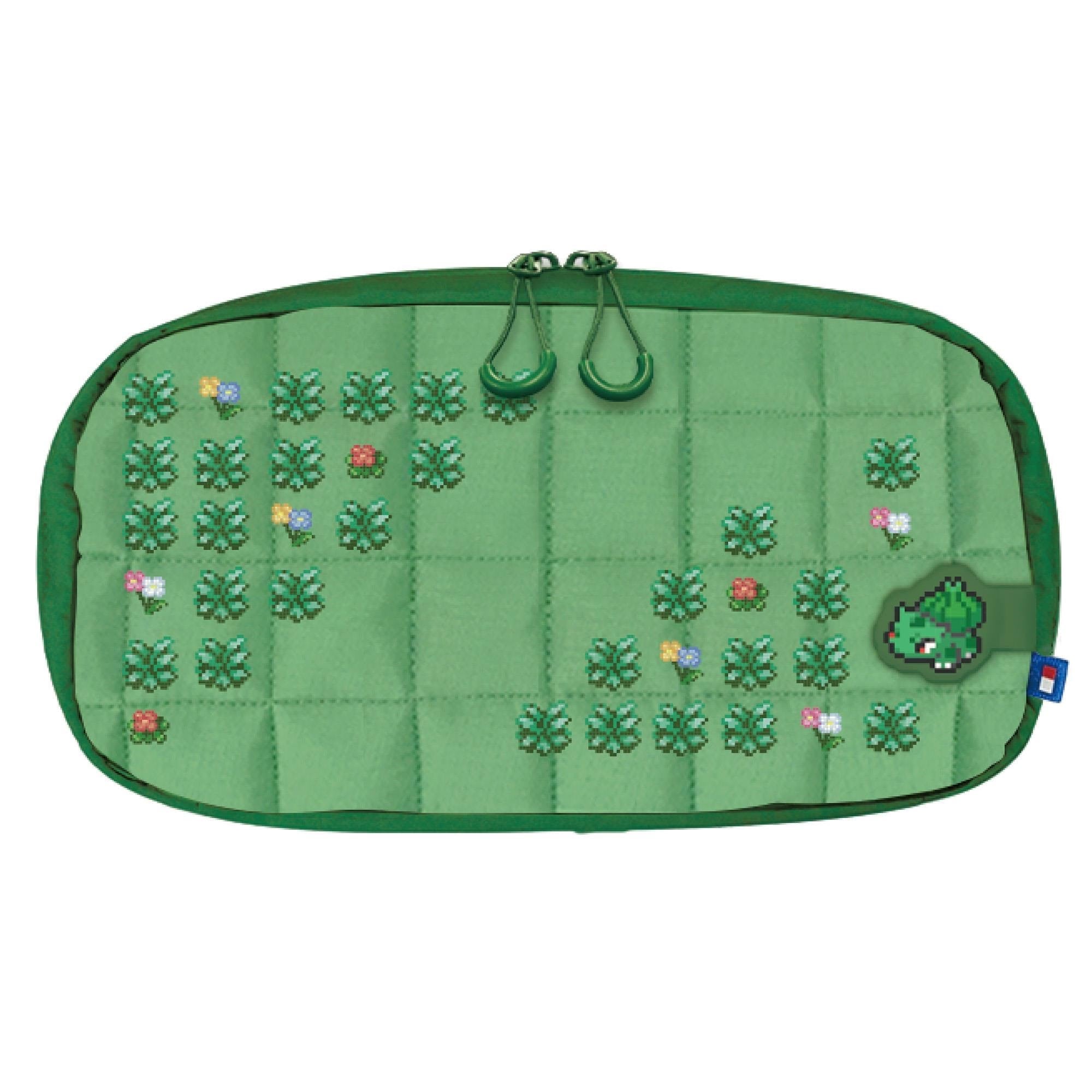 HORI Puff Pouch - Pokémon Pixel Green - Nintendo Switch 2 - Green - Taske - Nintendo Switch 2 Spil Tilbehør NSX-192E